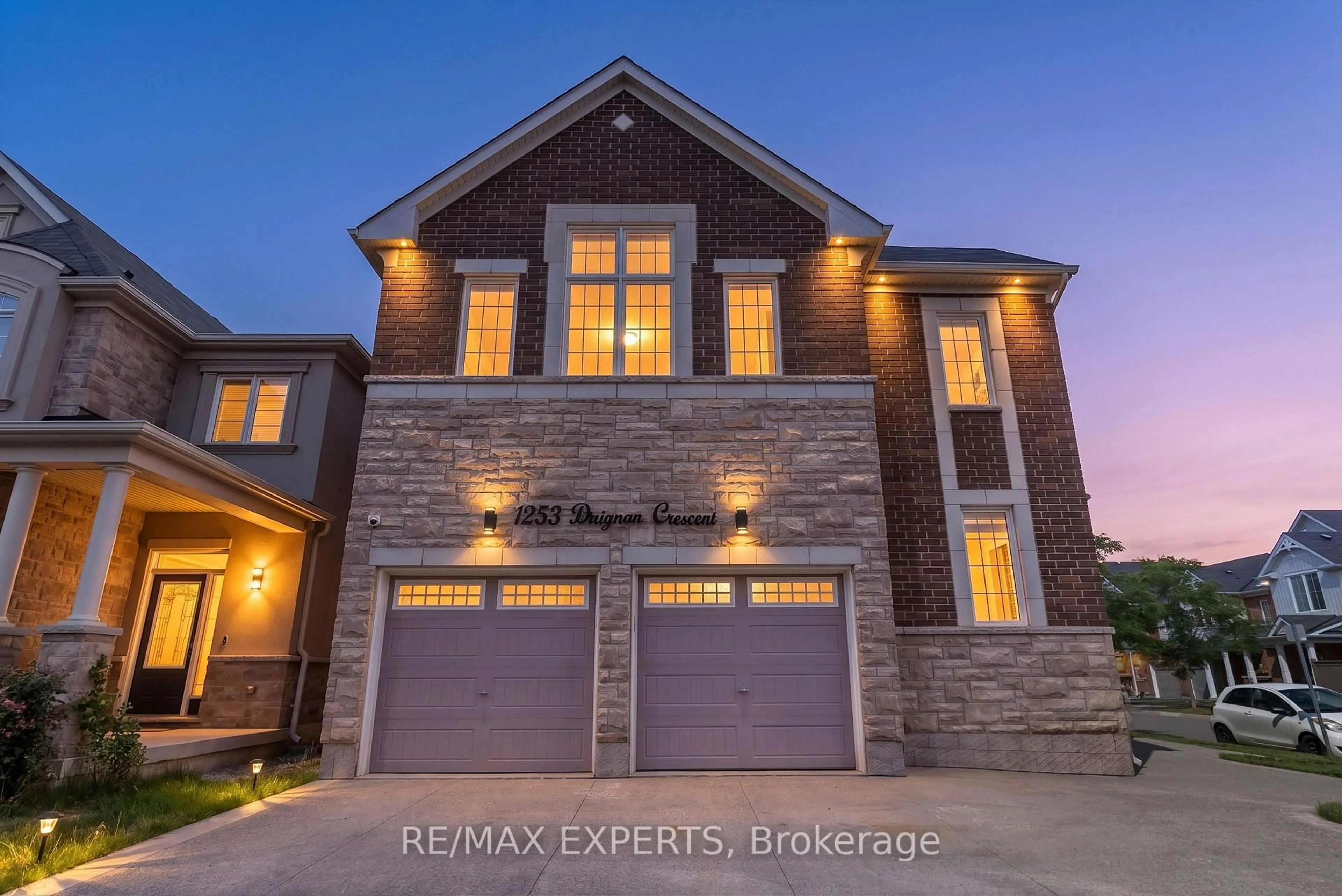 Home with brick exterior material, street for 1253 Duignan Cres, Milton Ontario L9E 1C5
