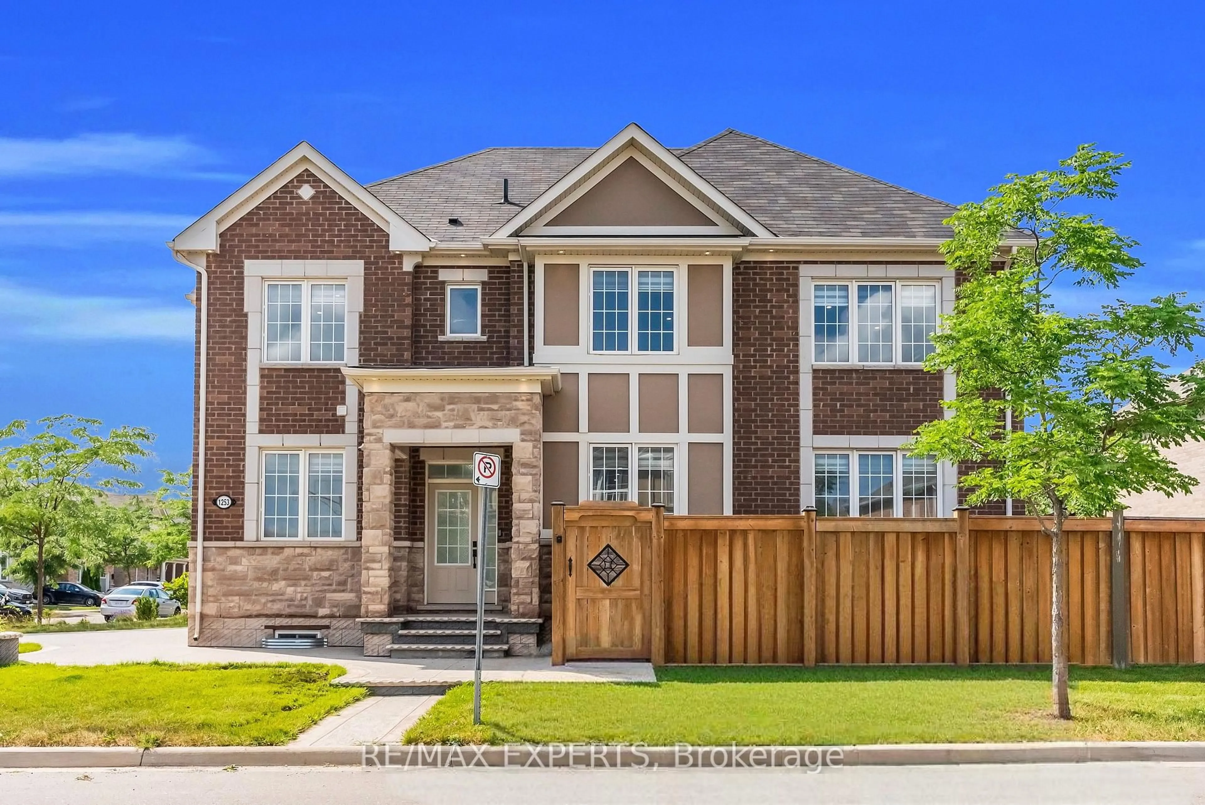 Home with brick exterior material, street for 1253 Duignan Cres, Milton Ontario L9E 1C5