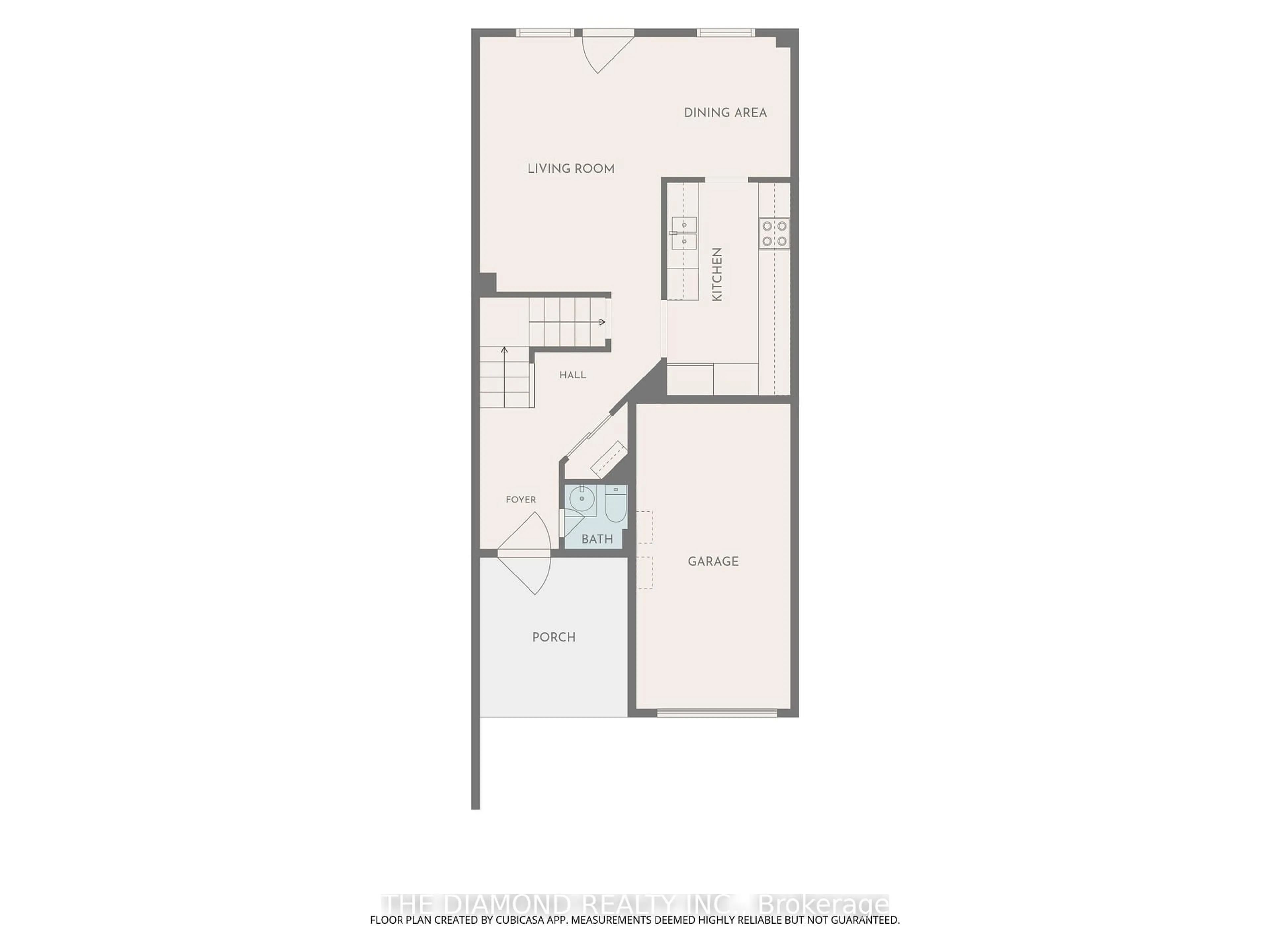 Floor plan for 2288 The Collegeway #8, Mississauga Ontario L5L 3Z5