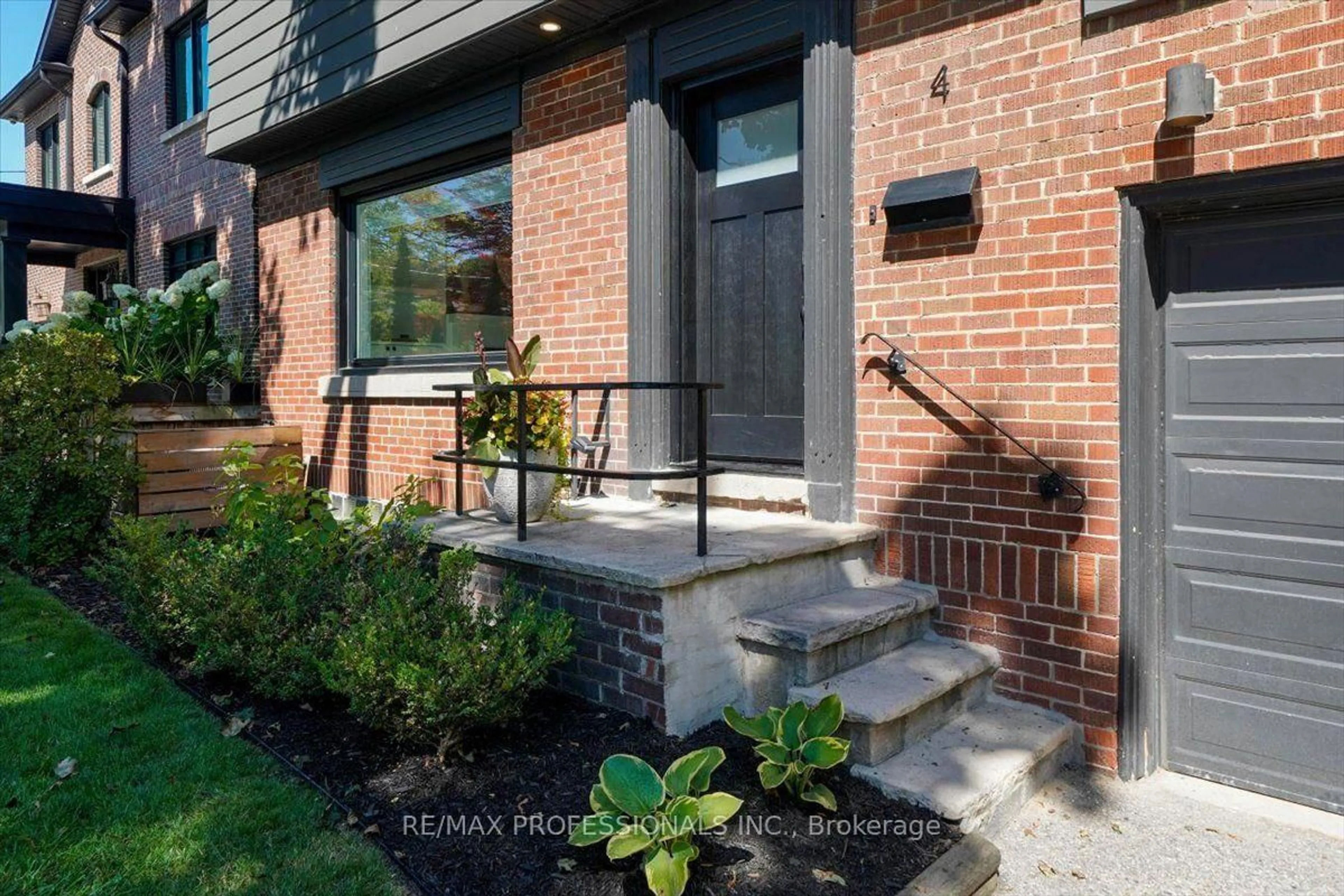 Home with brick exterior material, street for 4 Winston Grve, Toronto Ontario M8Y 2K8
