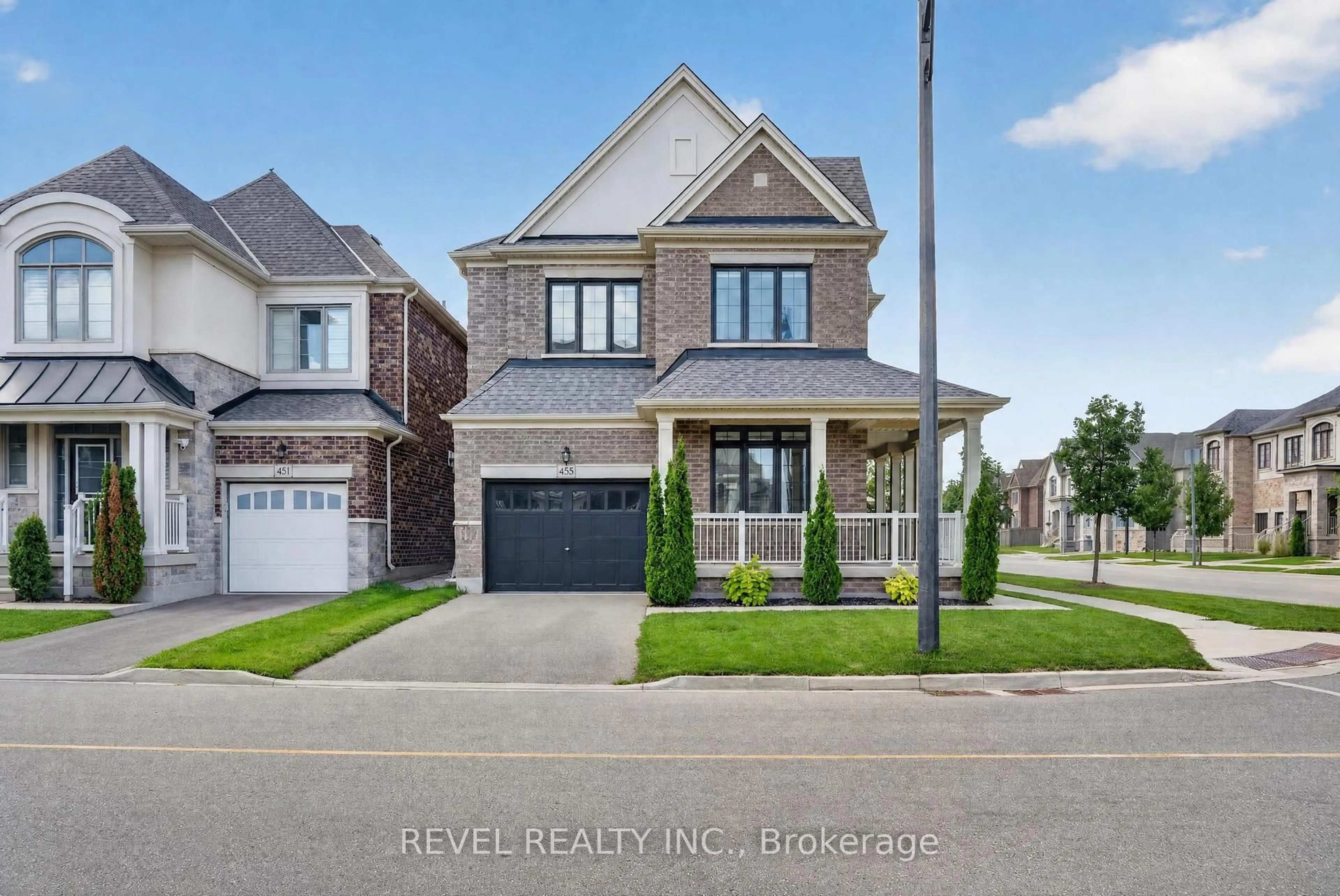Home with brick exterior material, street for 455 Ramsey Pl, Milton Ontario L9E 1J6