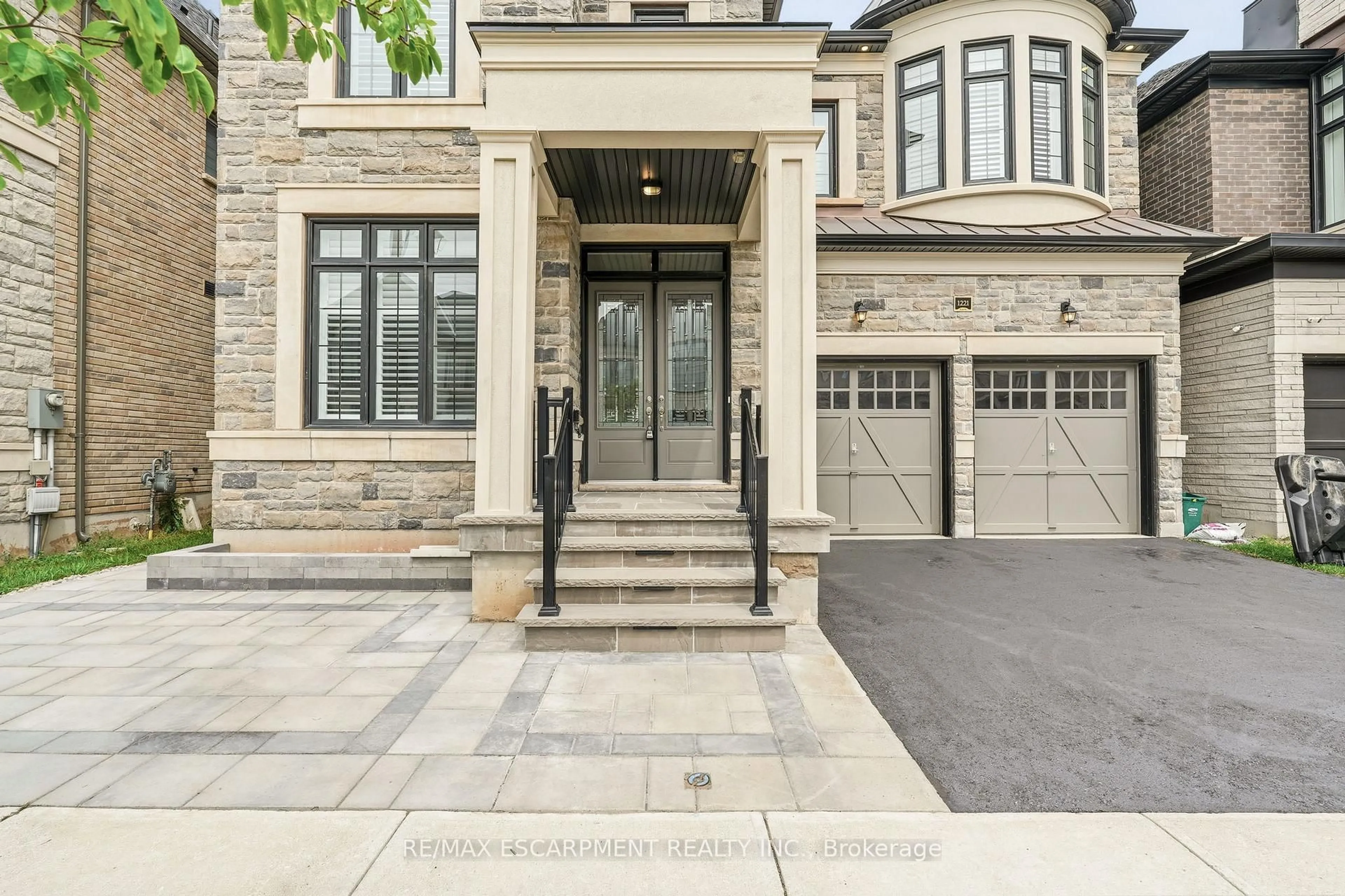 Home with brick exterior material, street for 1221 Ironbridge Rd, Oakville Ontario L6M 5M5
