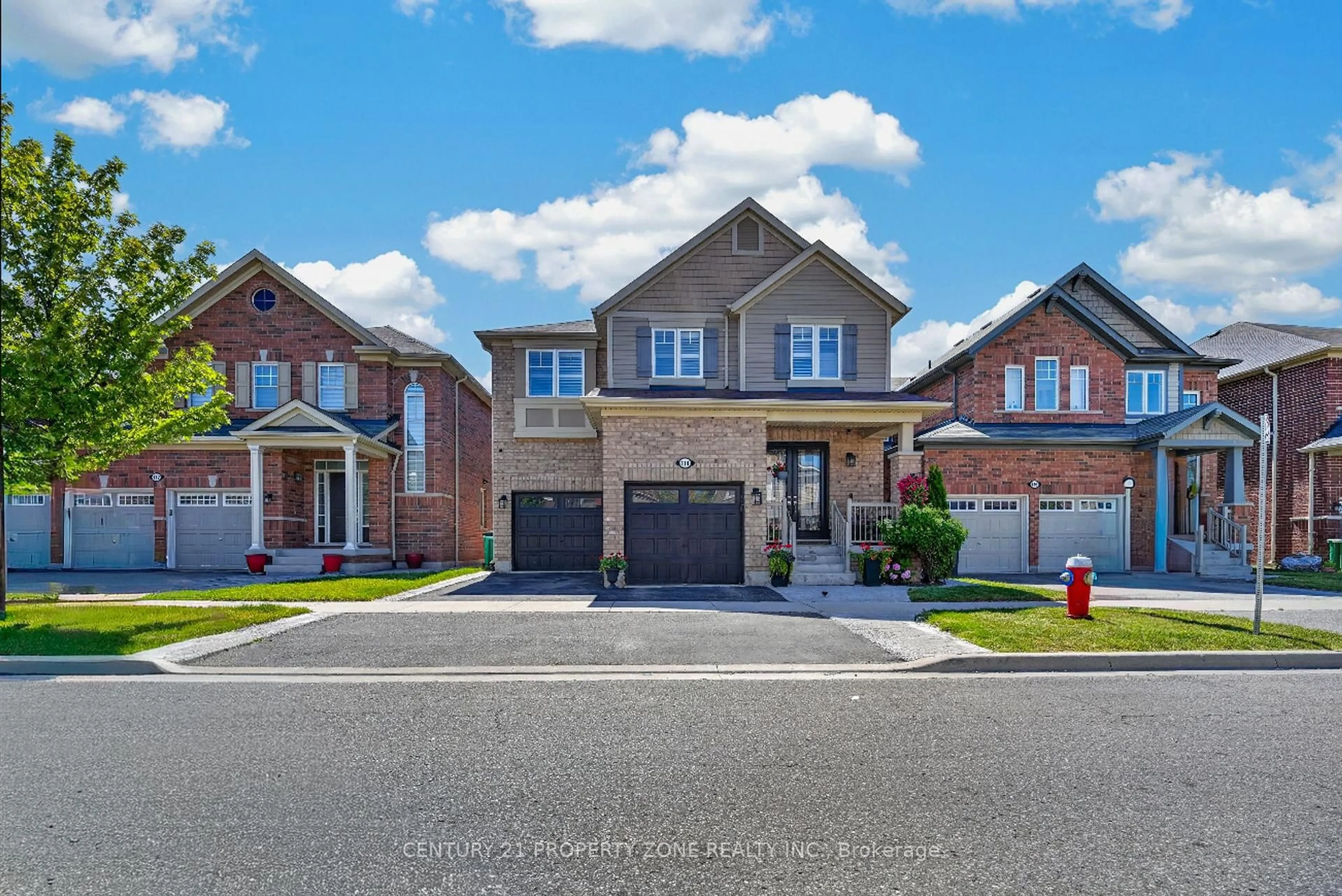 Home with brick exterior material, street for 114 Mincing Tr, Brampton Ontario L7A 4S8