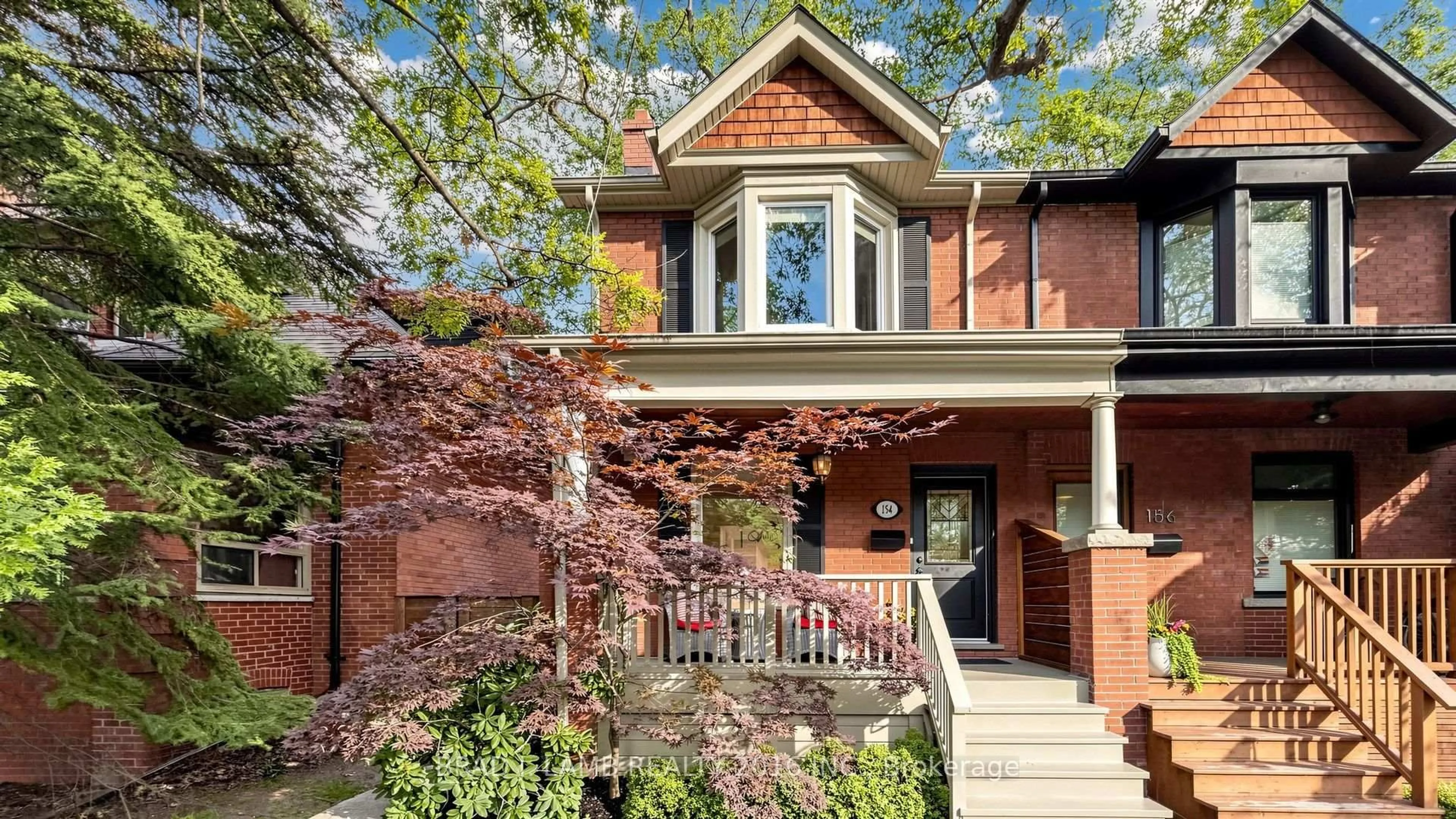 Home with brick exterior material, street for 154 Fairview Ave, Toronto Ontario M6P 3A5