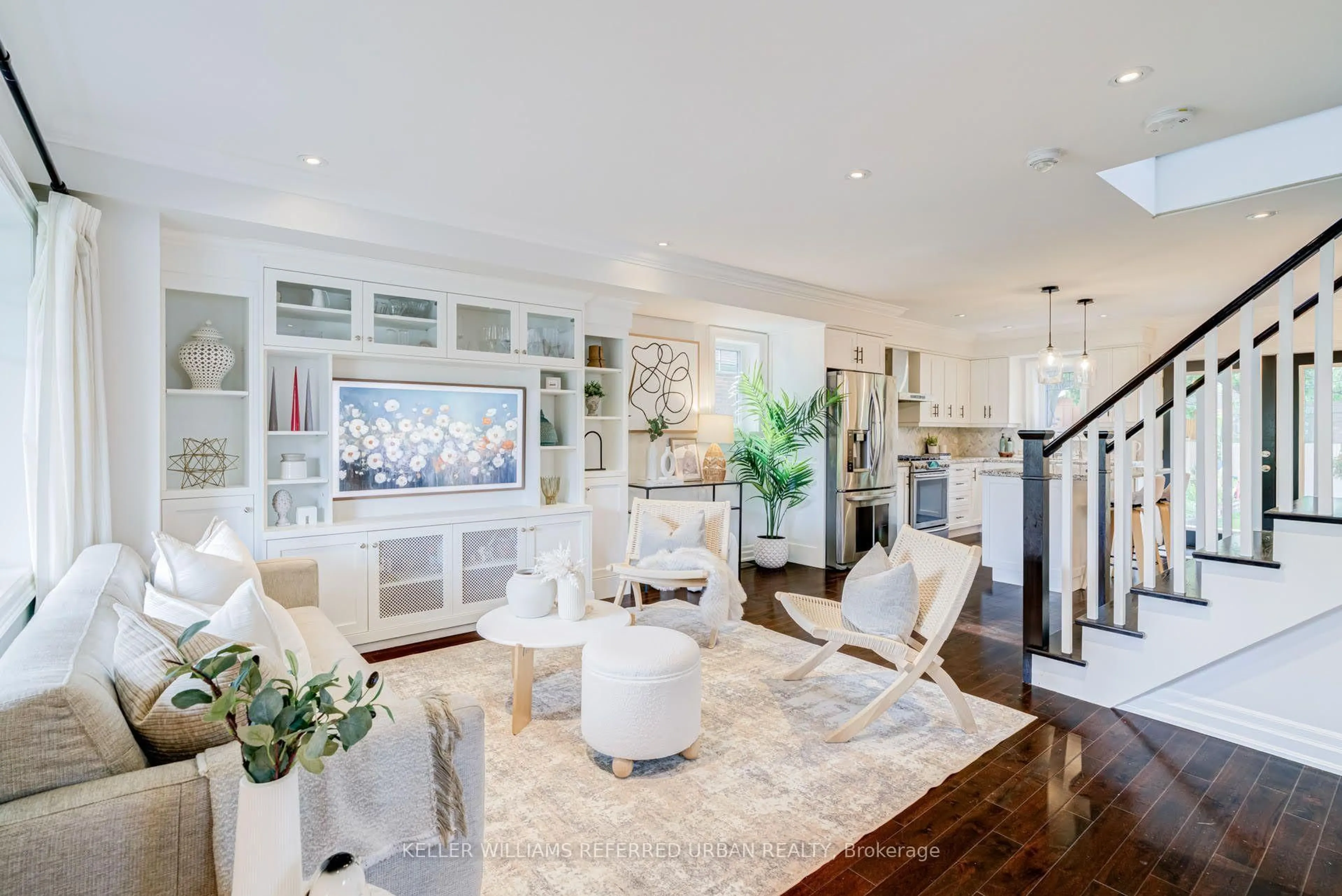 Living room with furniture, unknown for 70 Struthers St, Toronto Ontario M8V 1Y1