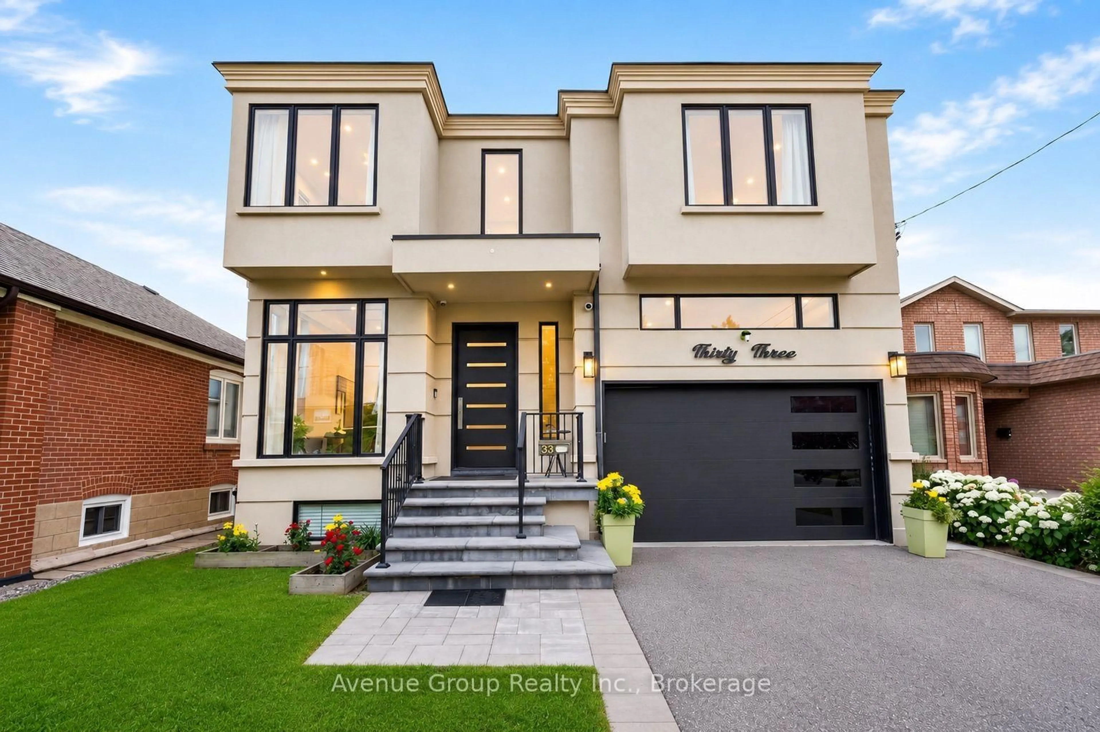 Home with brick exterior material, street for 33 Cartwright Ave, Toronto Ontario M6A 1T8