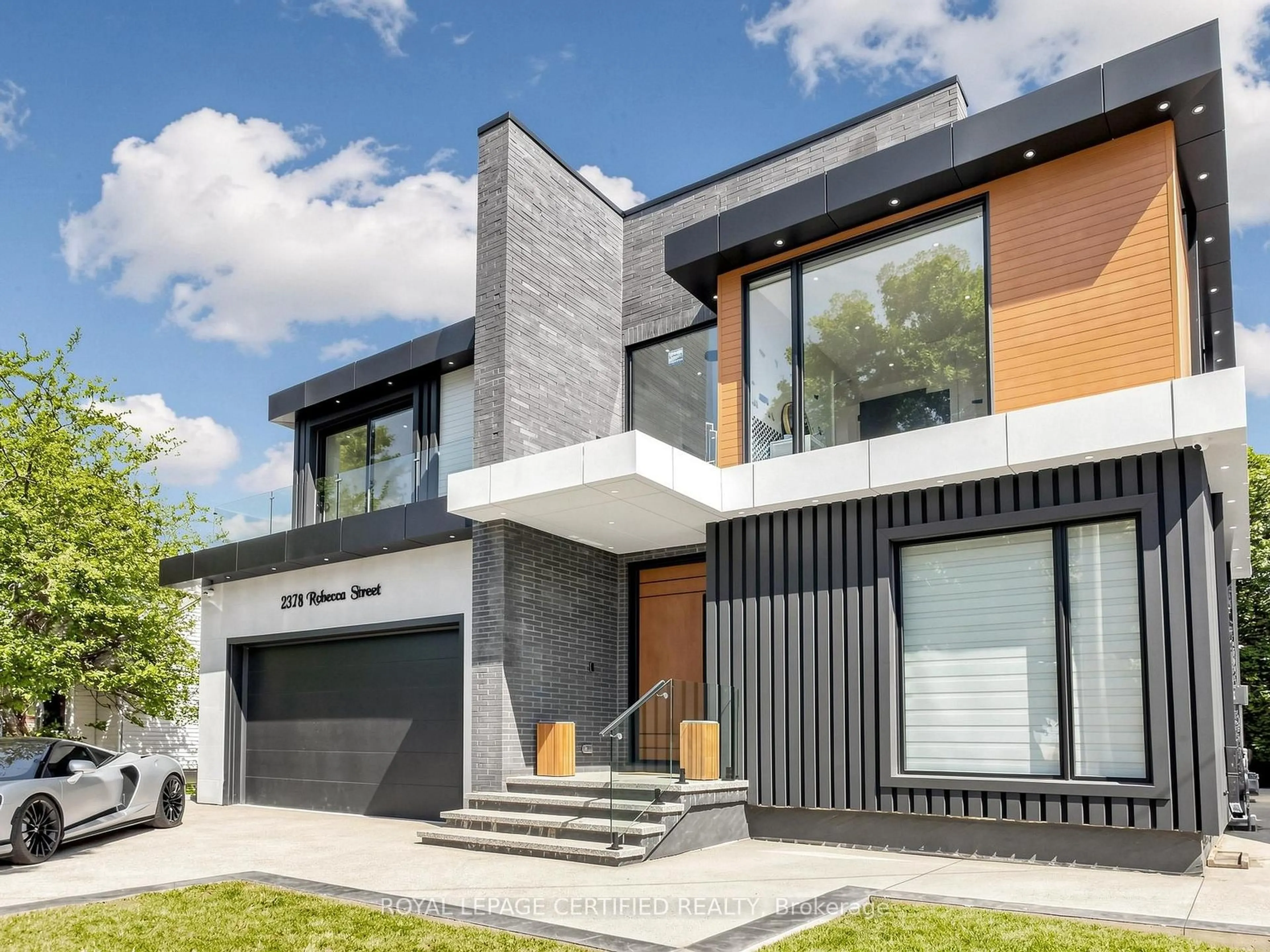 Home with brick exterior material, street for 2378 Rebecca St, Oakville Ontario L6L 2A9