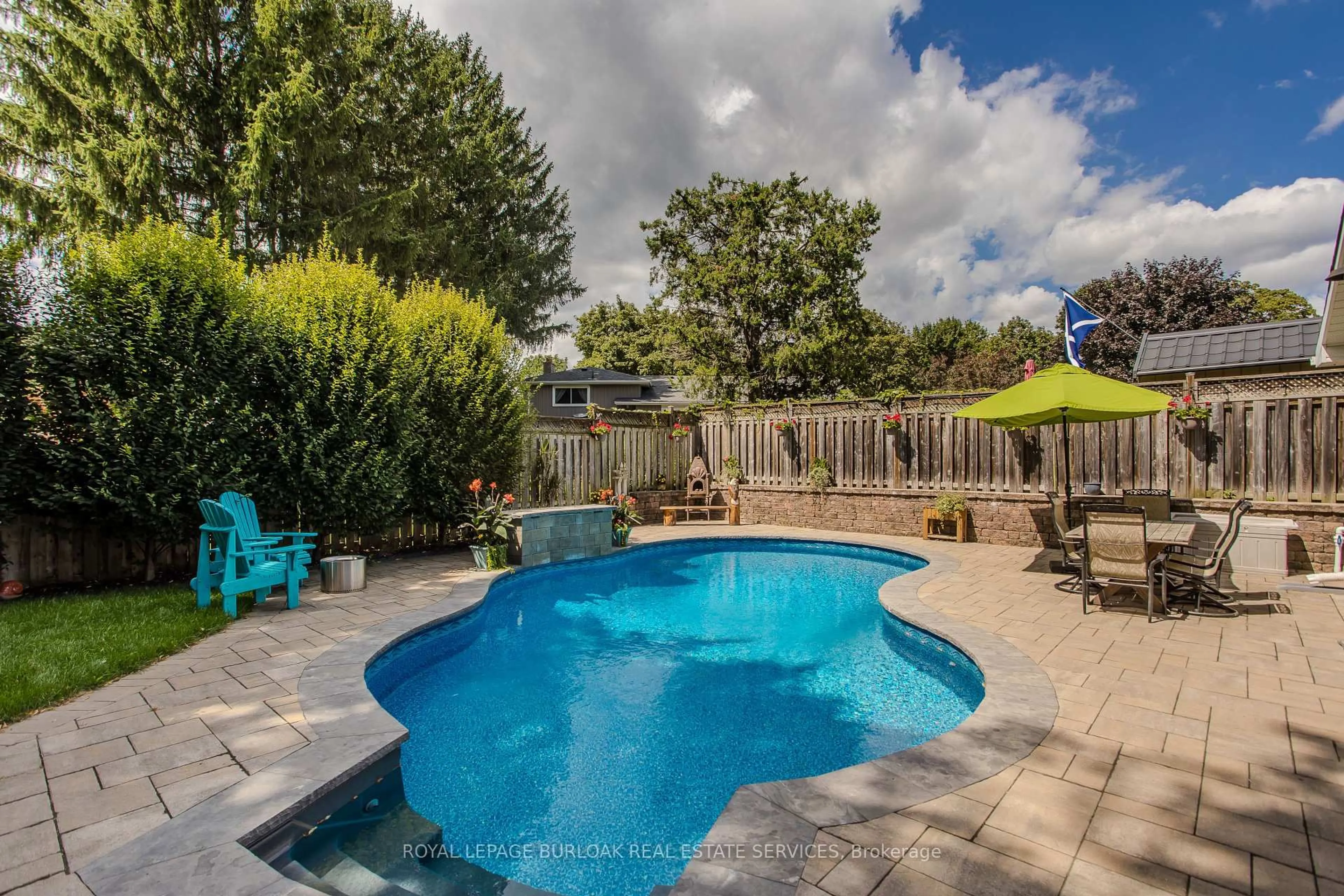 Pool for 2124 Sandringham Dr, Burlington Ontario L7P 1L9