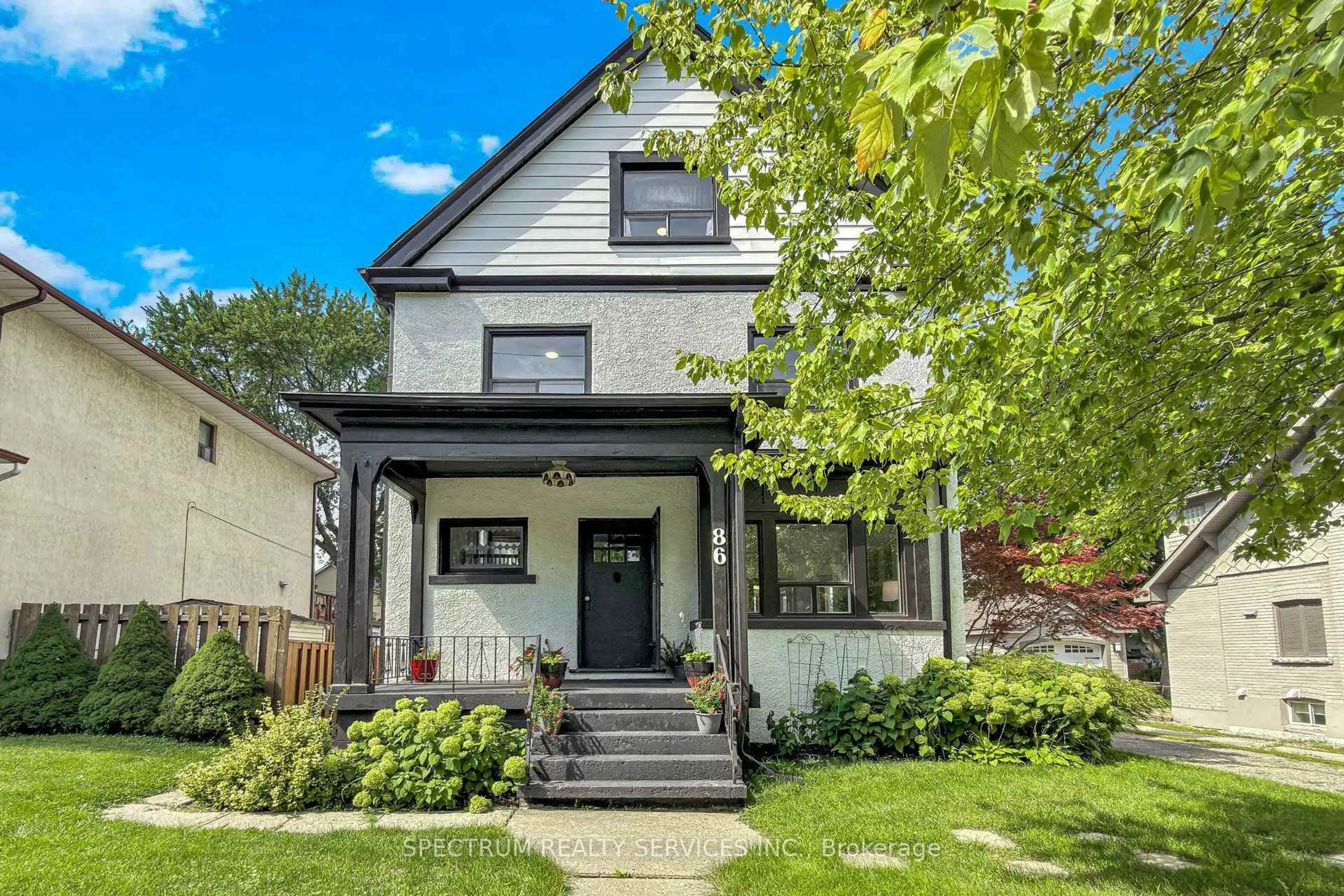 Home with brick exterior material, street for 86 Church St, Toronto Ontario M9N 1N3