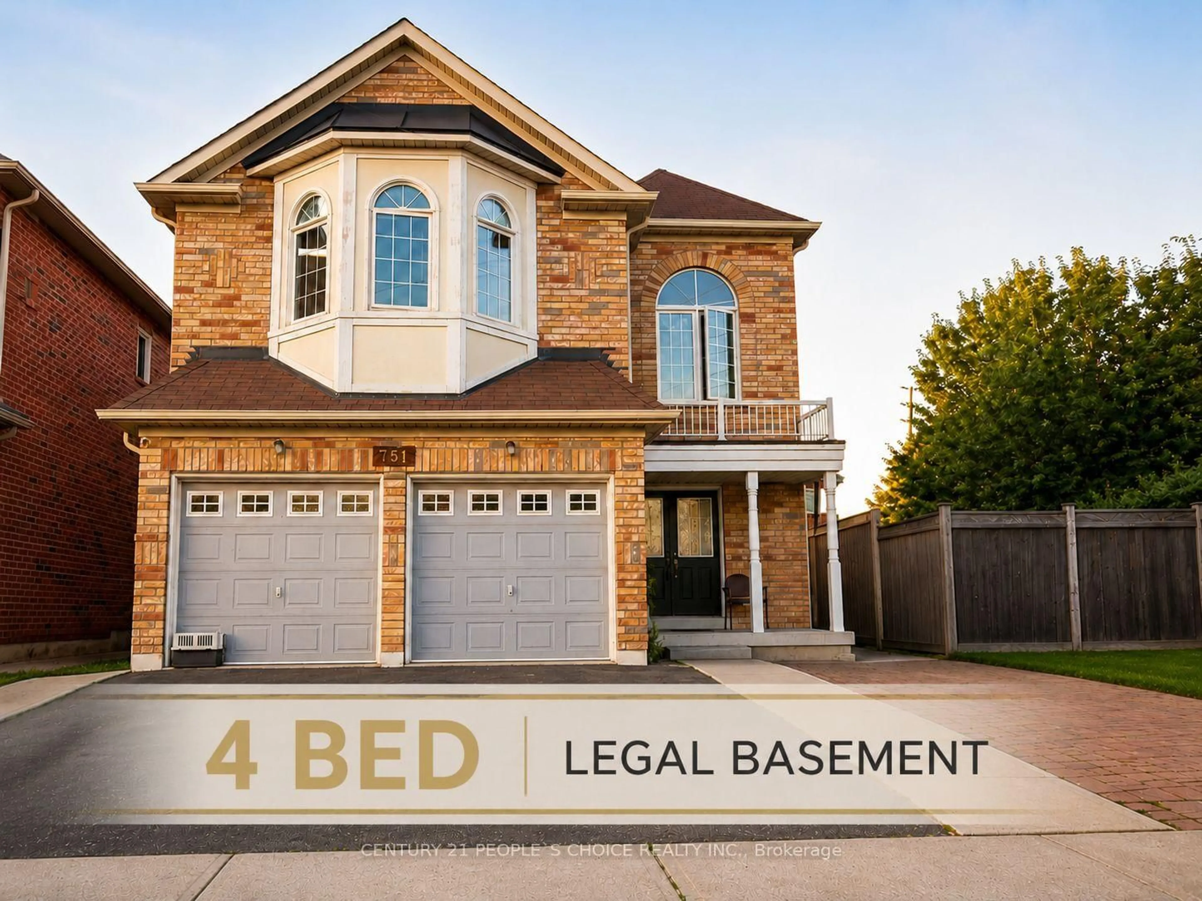 Home with brick exterior material, street for 751 White Clover Way, Mississauga Ontario L5V 0C2
