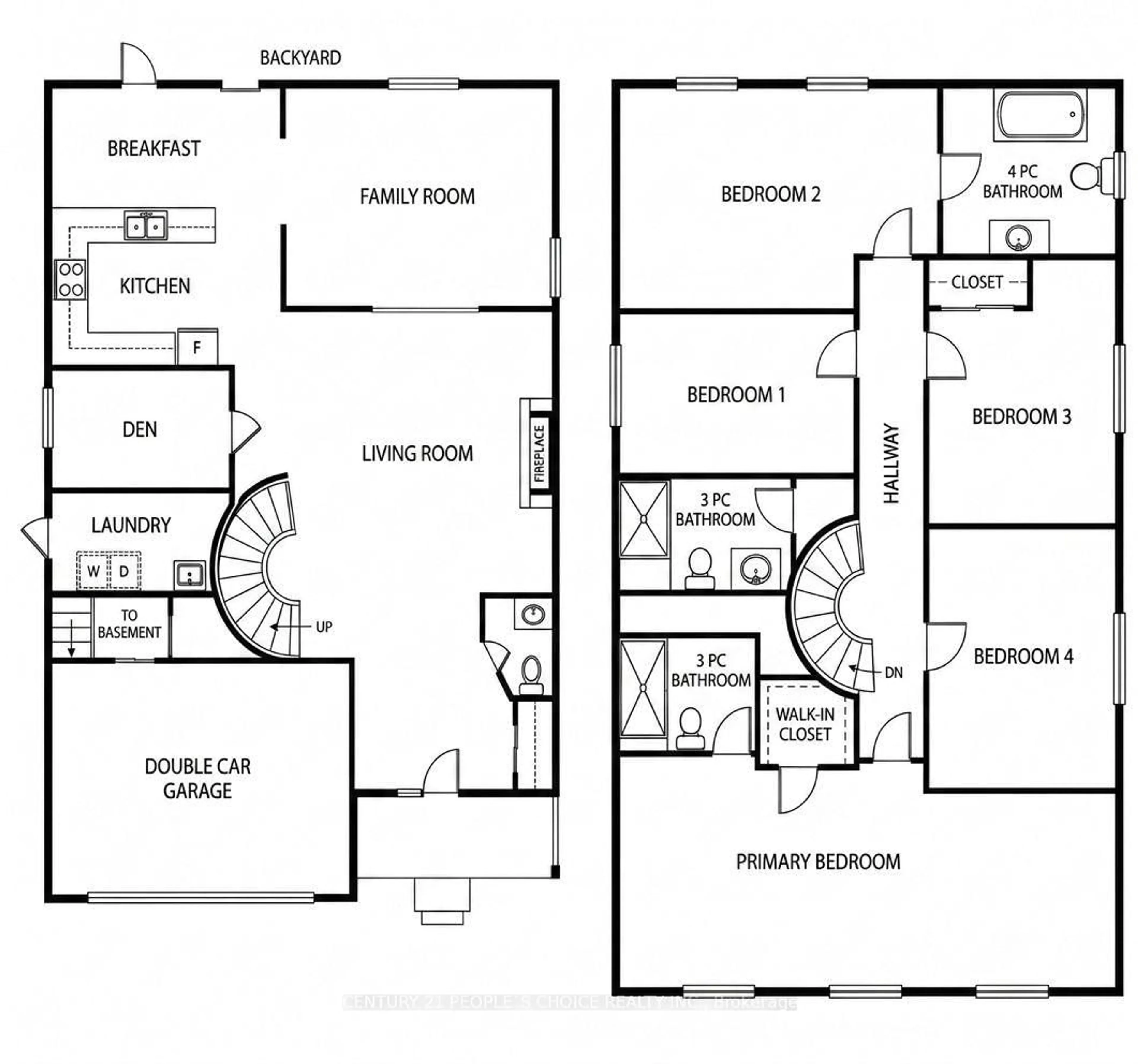 Floor plan for 751 White Clover Way, Mississauga Ontario L5V 0C2