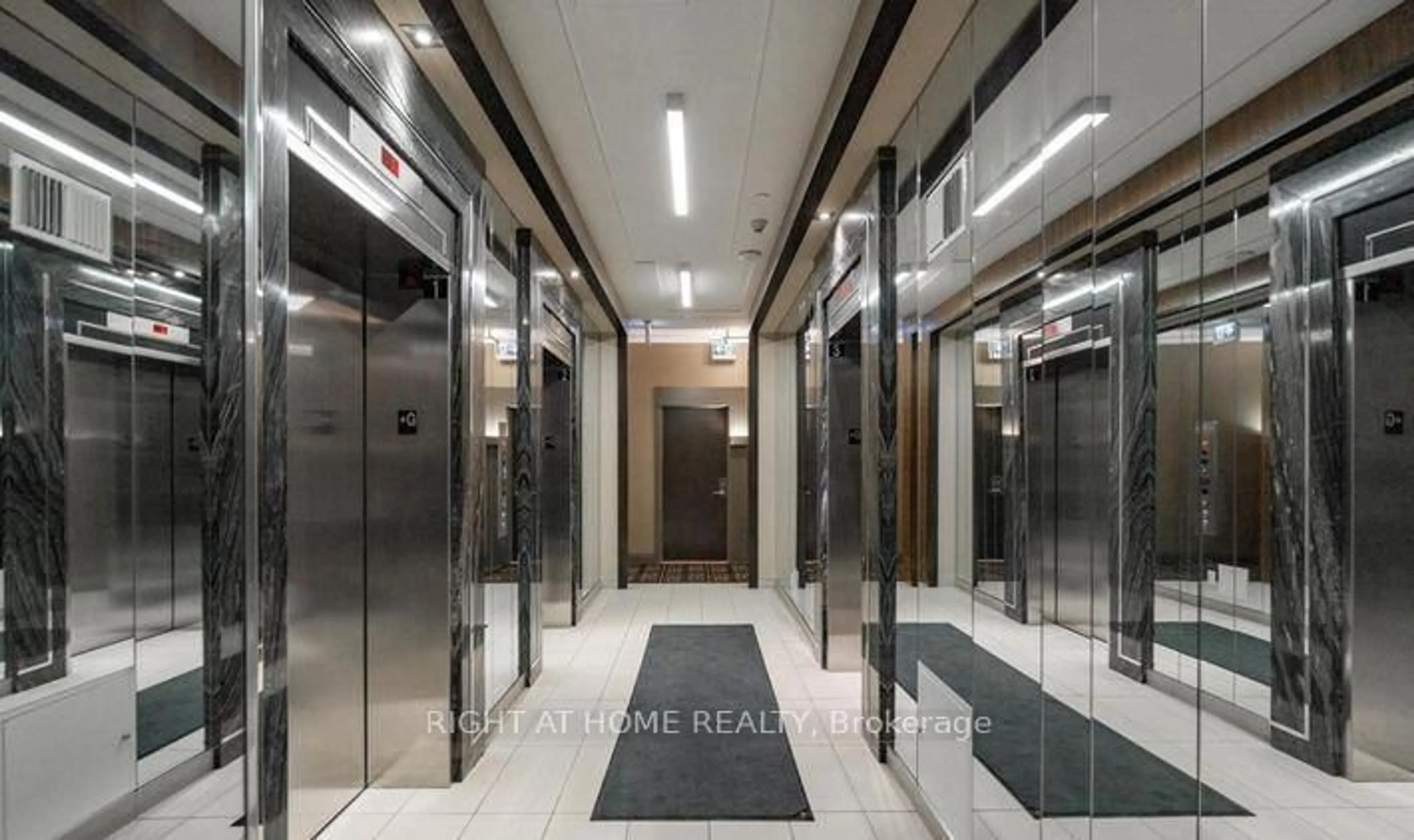 Indoor foyer for 15 Zorra St #1807, Toronto Ontario M8Z 0C1