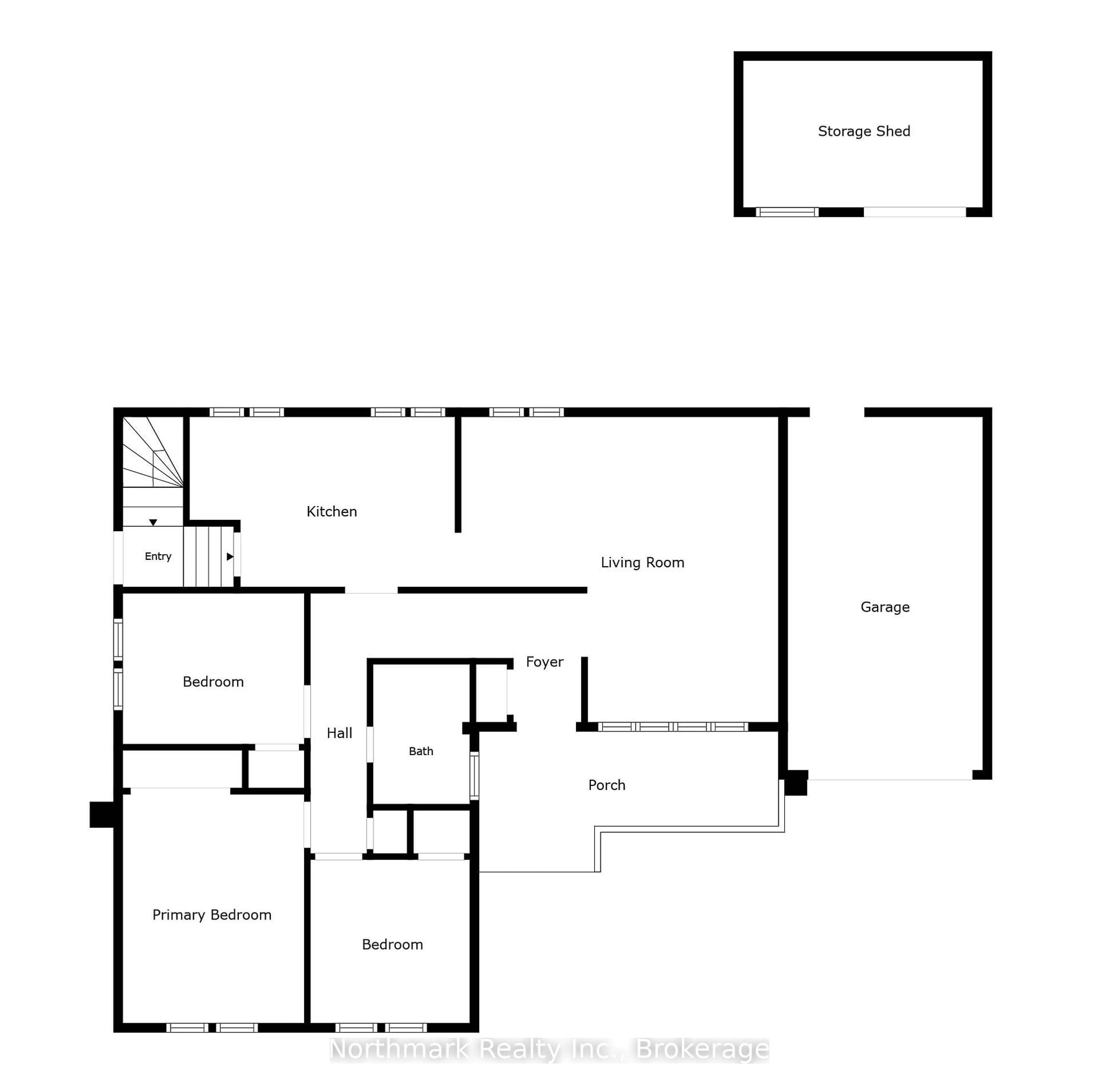 Floor plan for 48 Benway Dr, Toronto Ontario M9W 1Z3