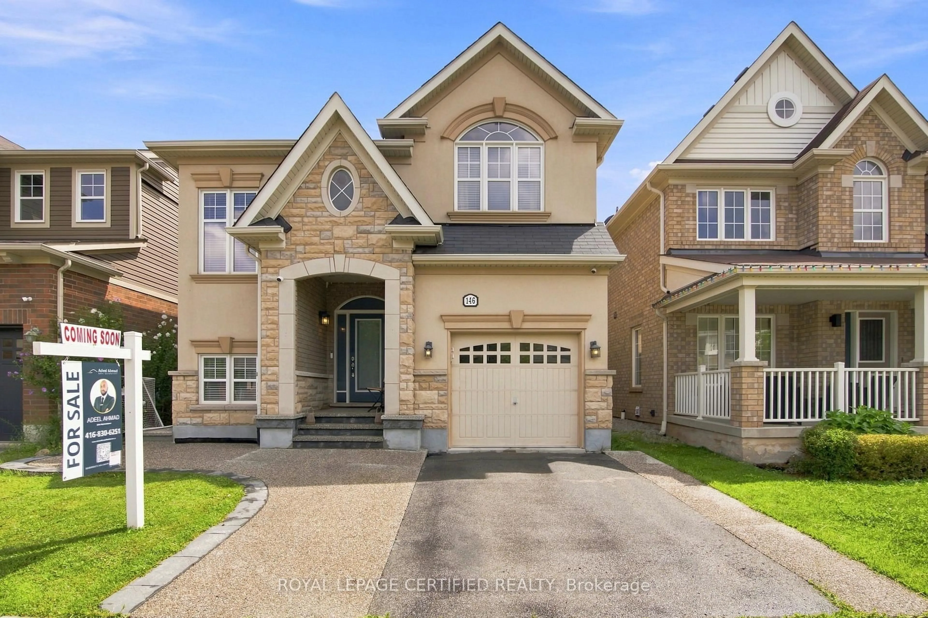Home with brick exterior material, street for 146 Willet Terr, Milton Ontario L9T 1M5