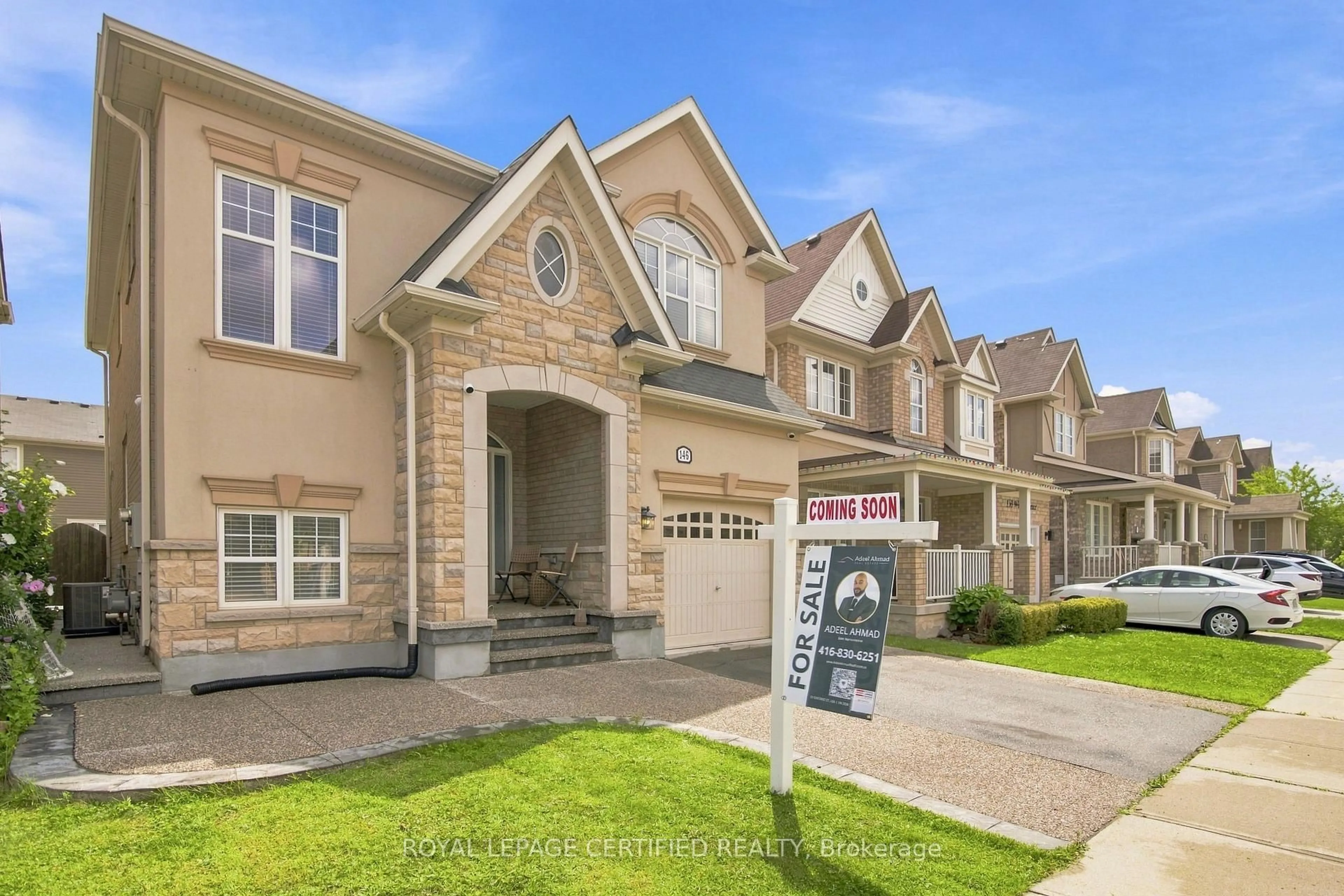 Home with brick exterior material, street for 146 Willet Terr, Milton Ontario L9T 1M5