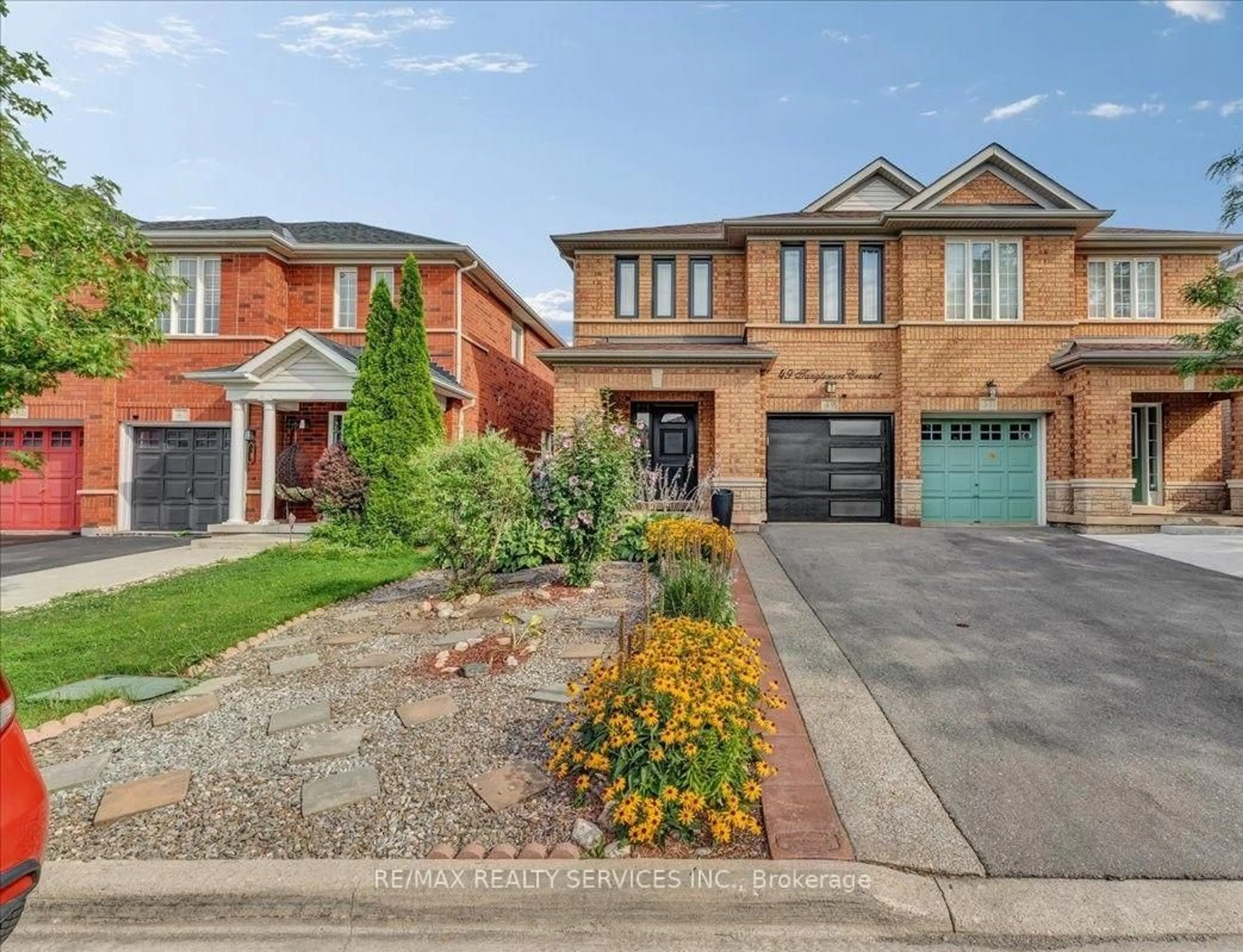 Home with brick exterior material, street for 49 TANGLEMERE Cres, Brampton Ontario L7A 1R8