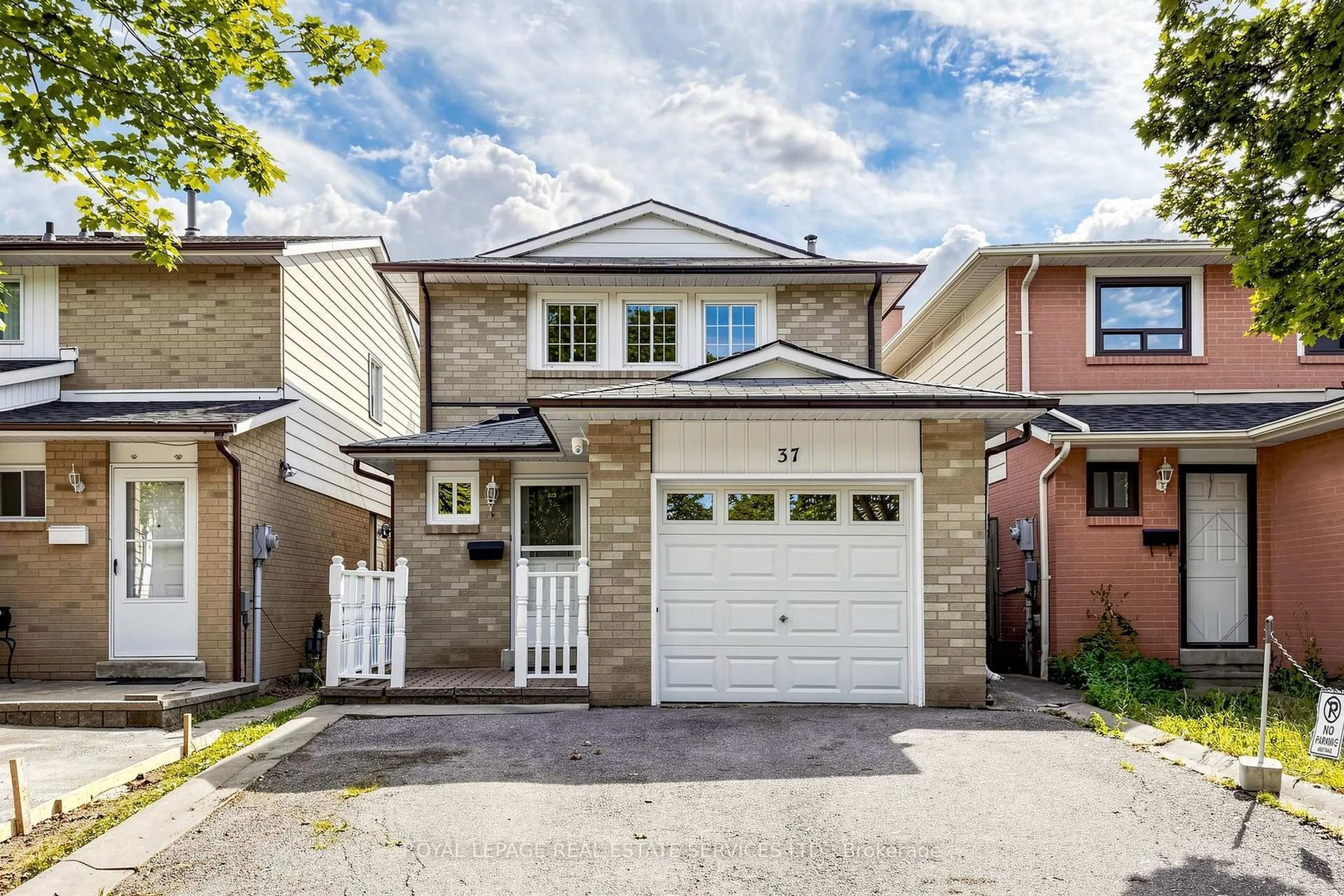 Home with brick exterior material, street for 37 Woodsview Ave, Toronto Ontario M9W 6B9