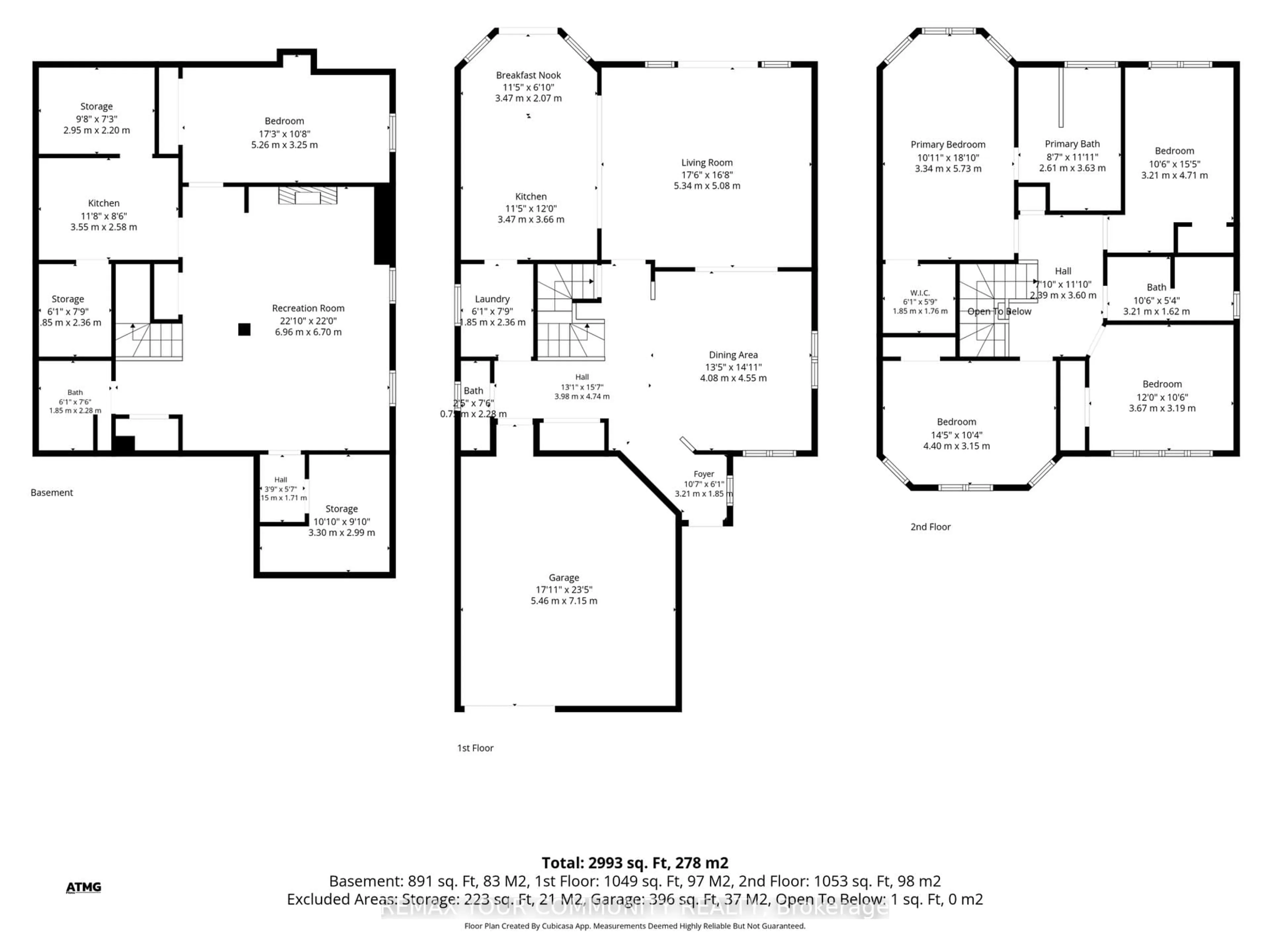 Floor plan for 127 Waterbury St, Caledon Ontario L7E 2J1