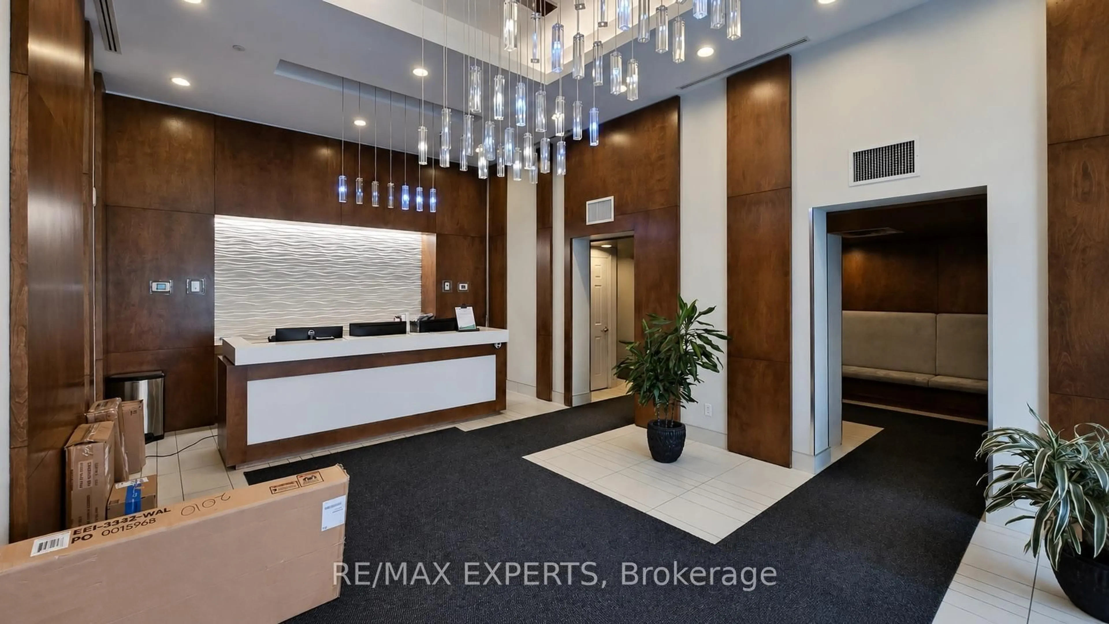 Lobby for 2212 Lakeshore Blvd #615, Toronto Ontario M8V 0C2
