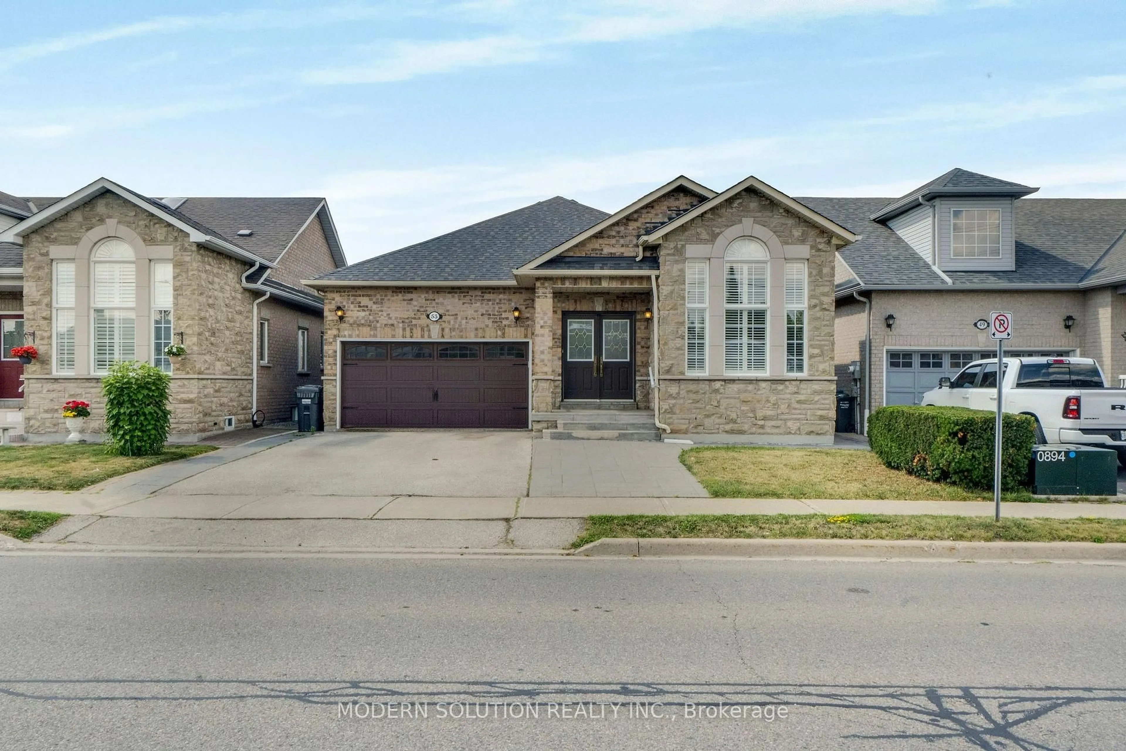 Home with brick exterior material, street for 53 Ellwood Dr, Caledon Ontario L7E 4W8