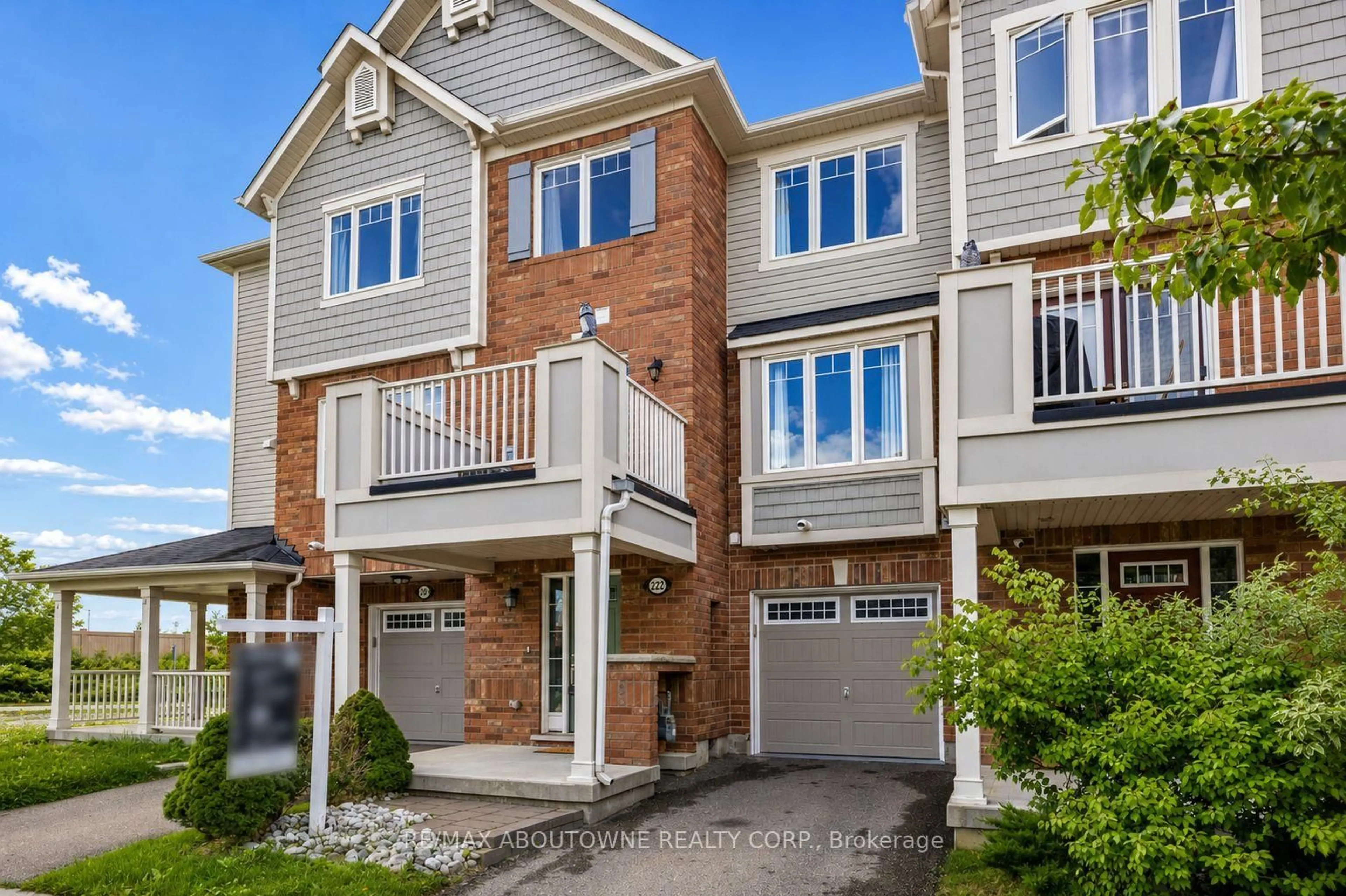 Home with brick exterior material, street for 222 Septimus Hts, Milton Ontario L9T 8N5