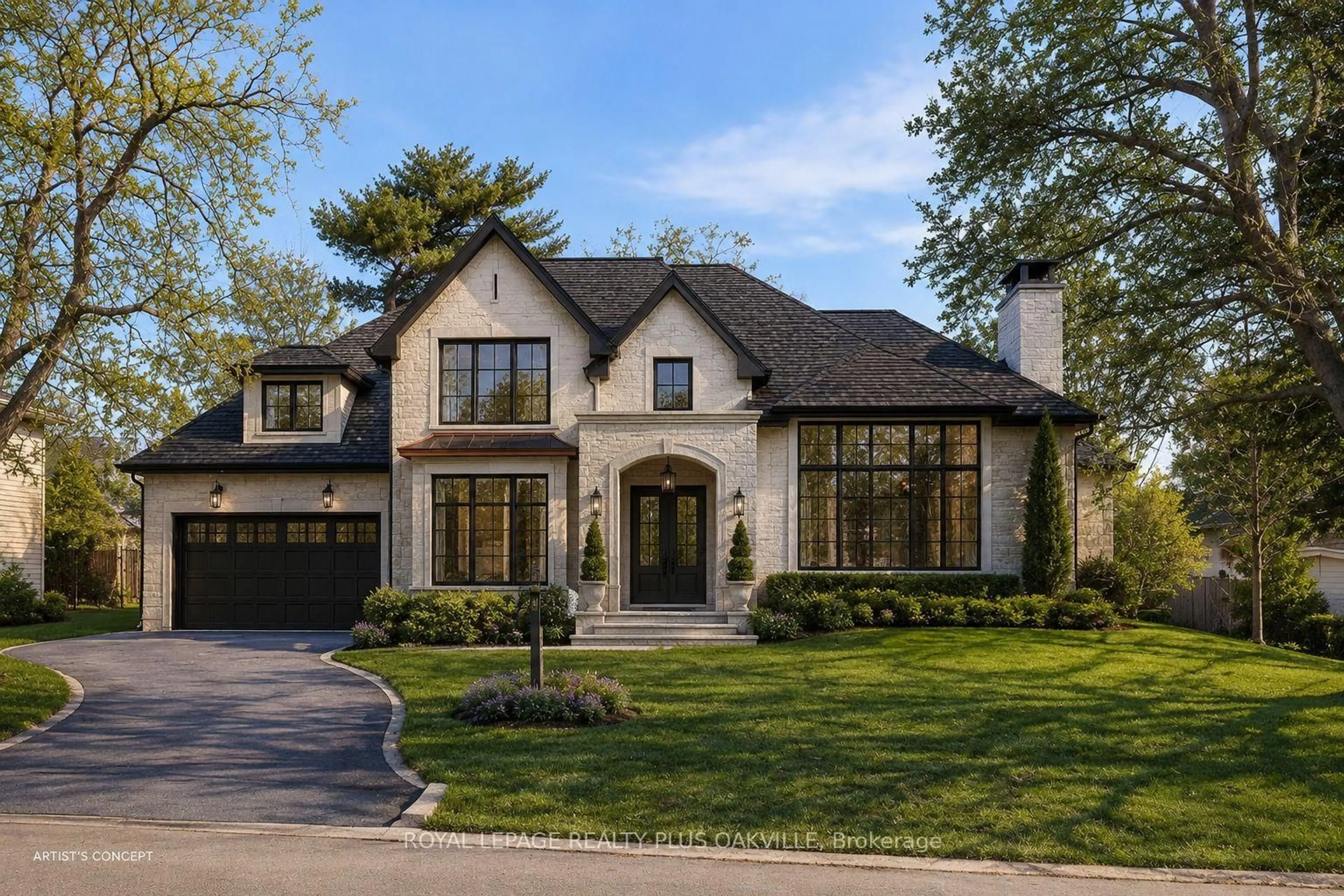 Home with brick exterior material, street for 227 Sandwell Dr, Oakville Ontario L6L 4P3
