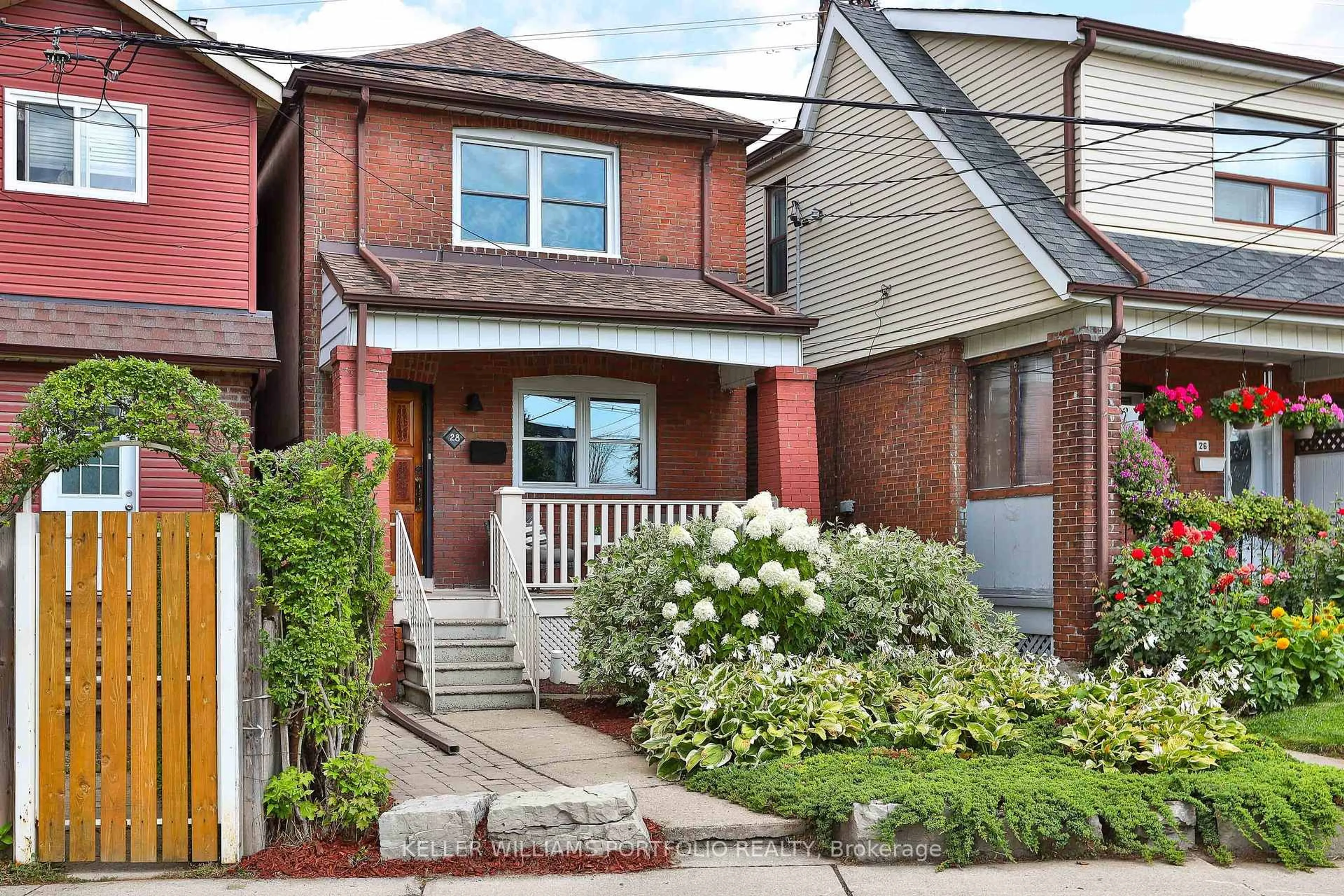 Home with brick exterior material, street for 28 Pryor Ave, Toronto Ontario M6N 2Y4