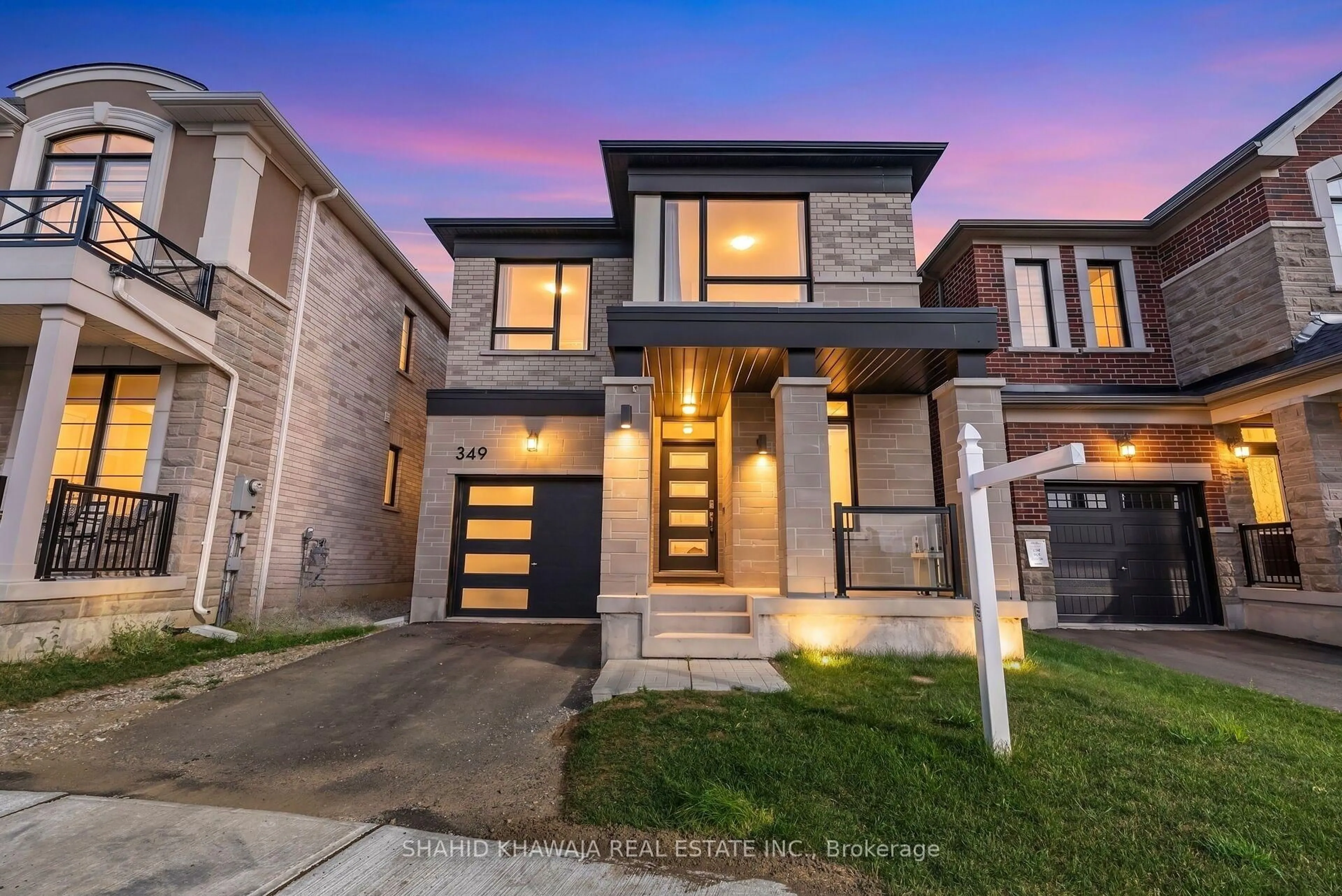 Home with brick exterior material, street for 349 Marigold Crt, Milton Ontario L9E 2B9
