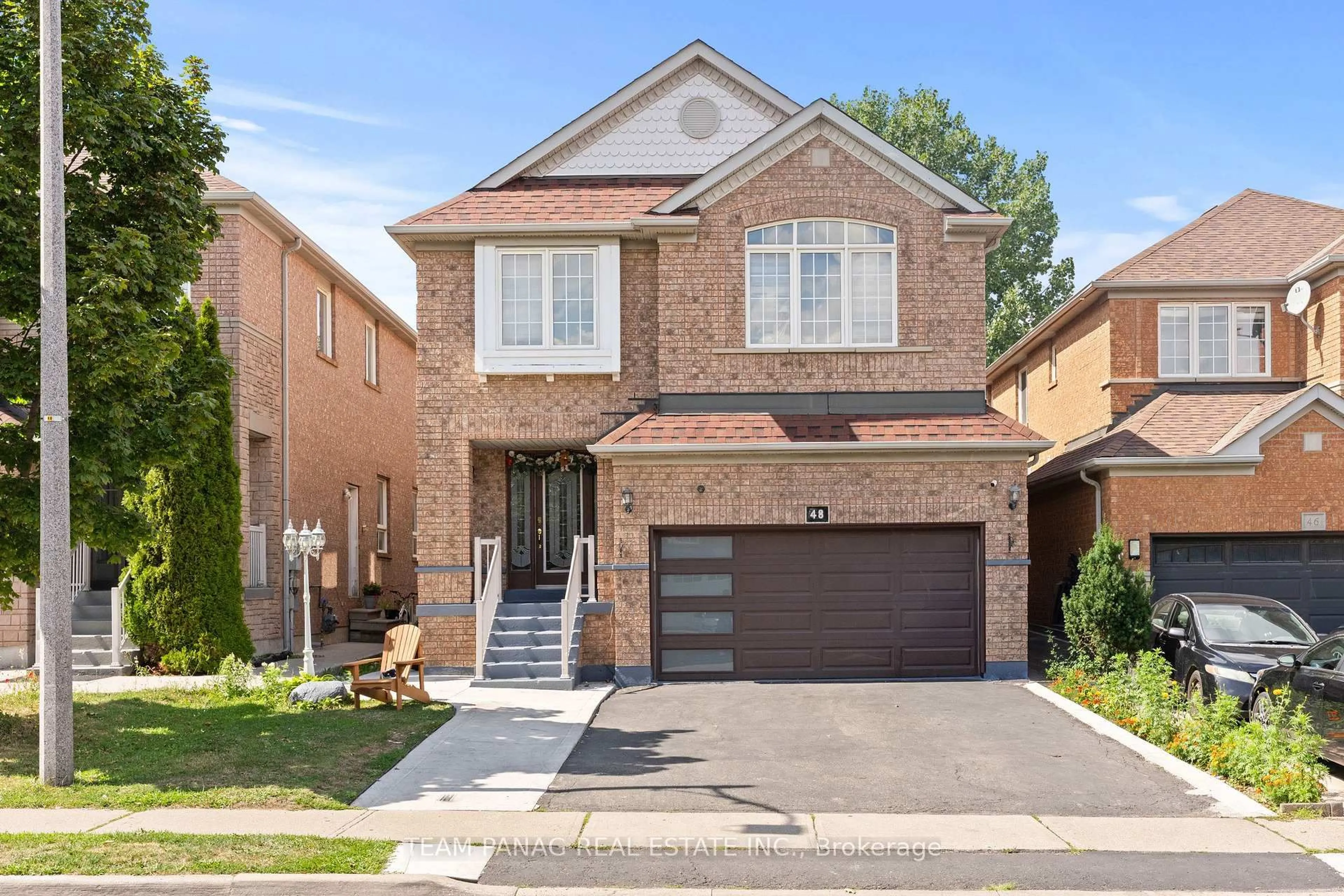 Home with brick exterior material, street for 48 Sweet Clover Cres, Brampton Ontario L6R 2Z9