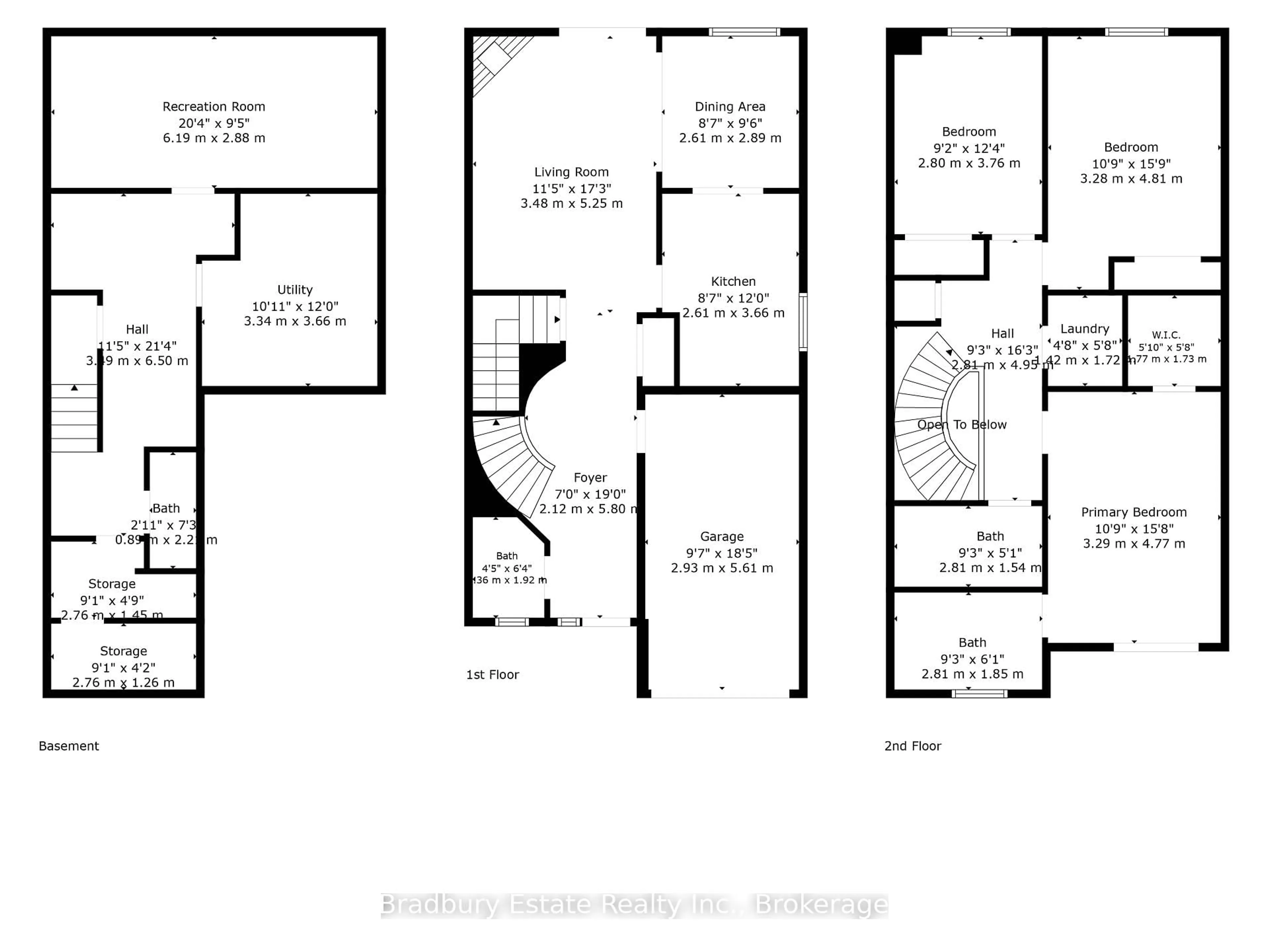 Floor plan for 1205 Lambs Crt #26, Burlington Ontario L7S 2G6