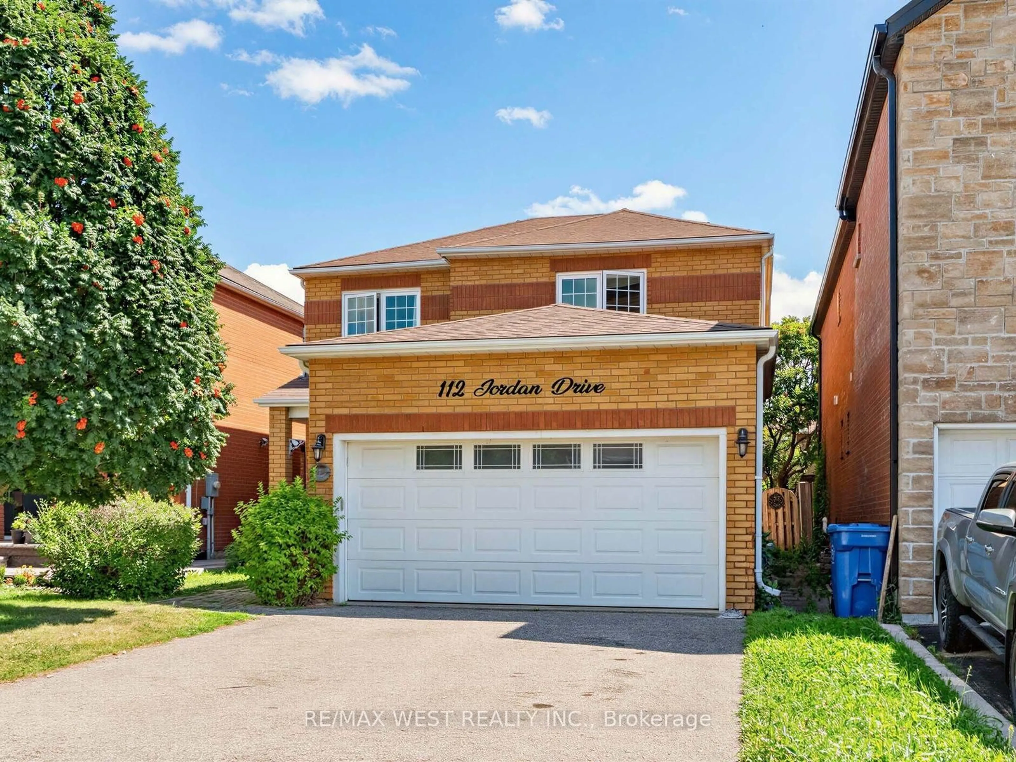 Home with brick exterior material, street for 112 Jordan Dr, Orangeville Ontario L9W 4W7