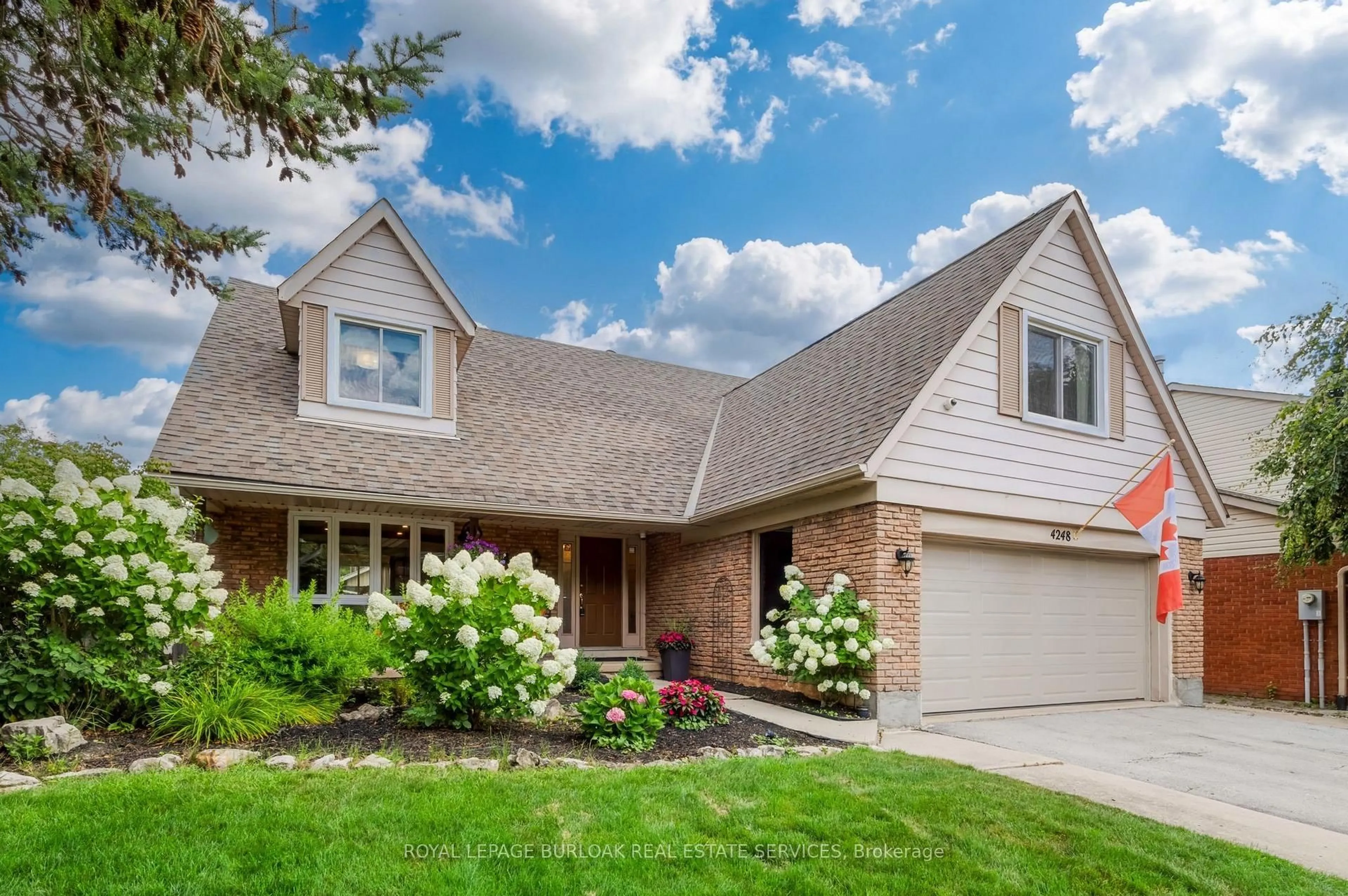 Home with brick exterior material, street for 4248 Dunvegan Rd, Burlington Ontario L7L 1P8