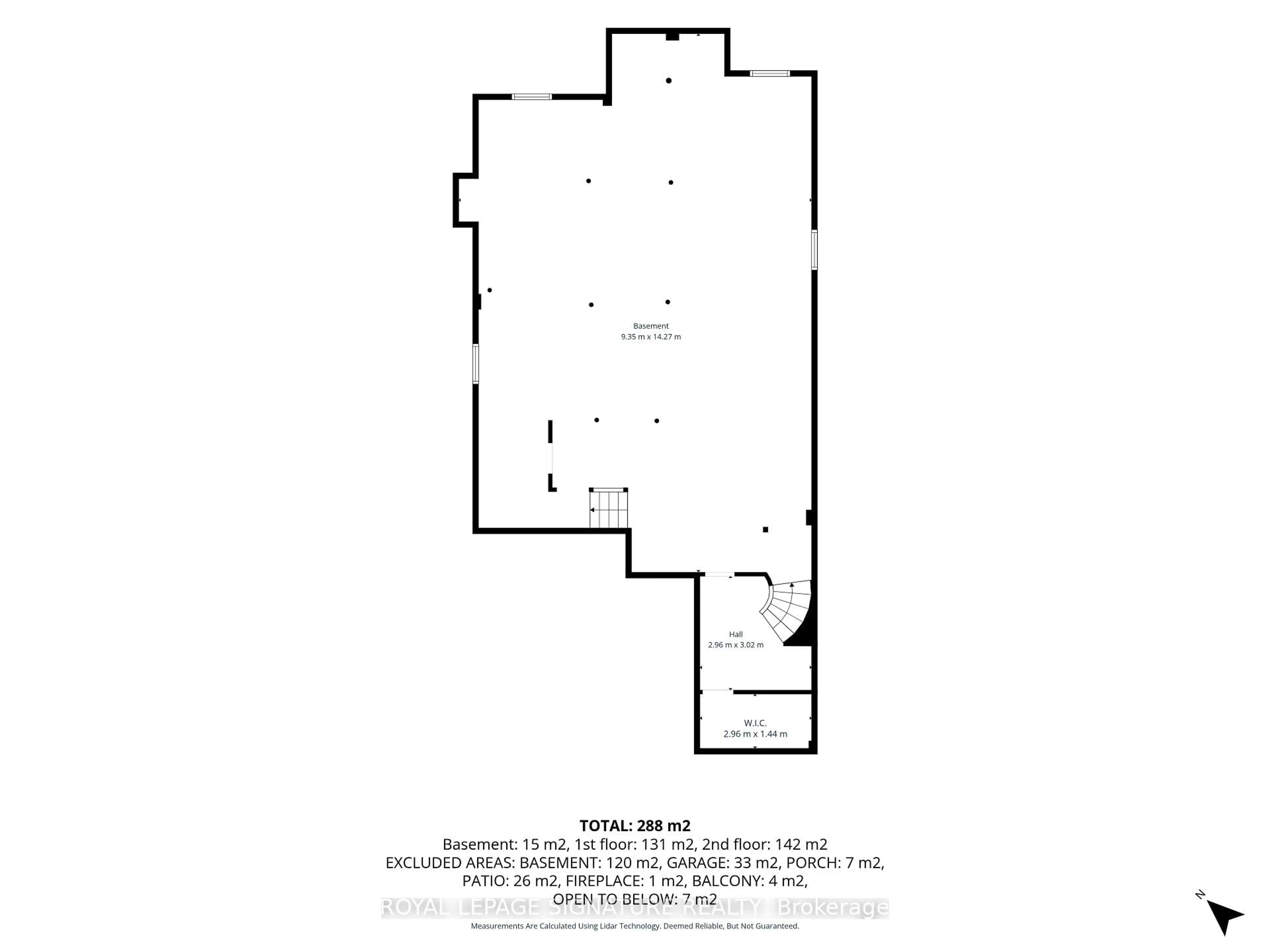 Floor plan for 6847 Simpson Pioneer Tr, Mississauga Ontario L5W 1A9