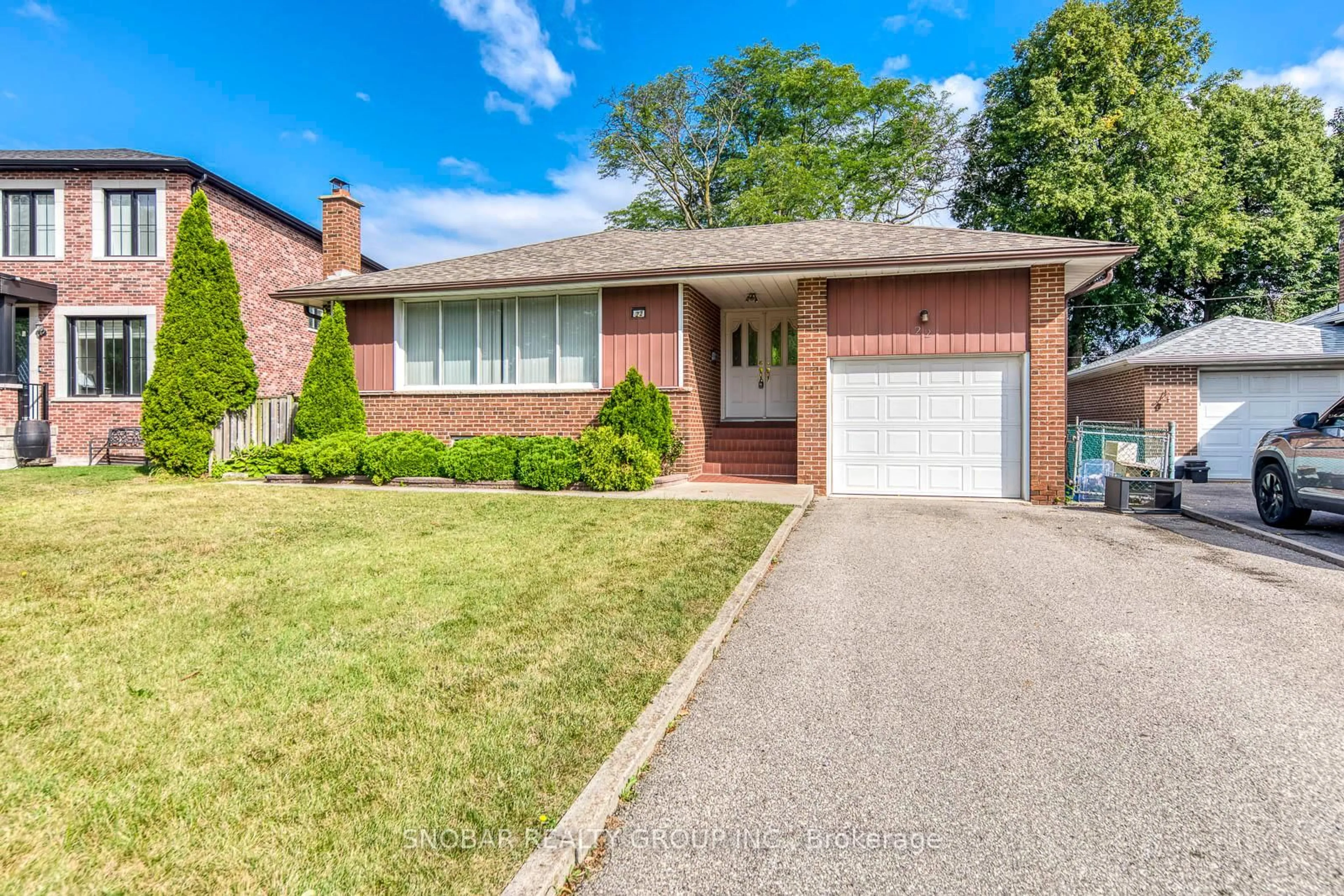 Home with brick exterior material, street for 22 Thelmere Pl, Toronto Ontario M9R 2B7