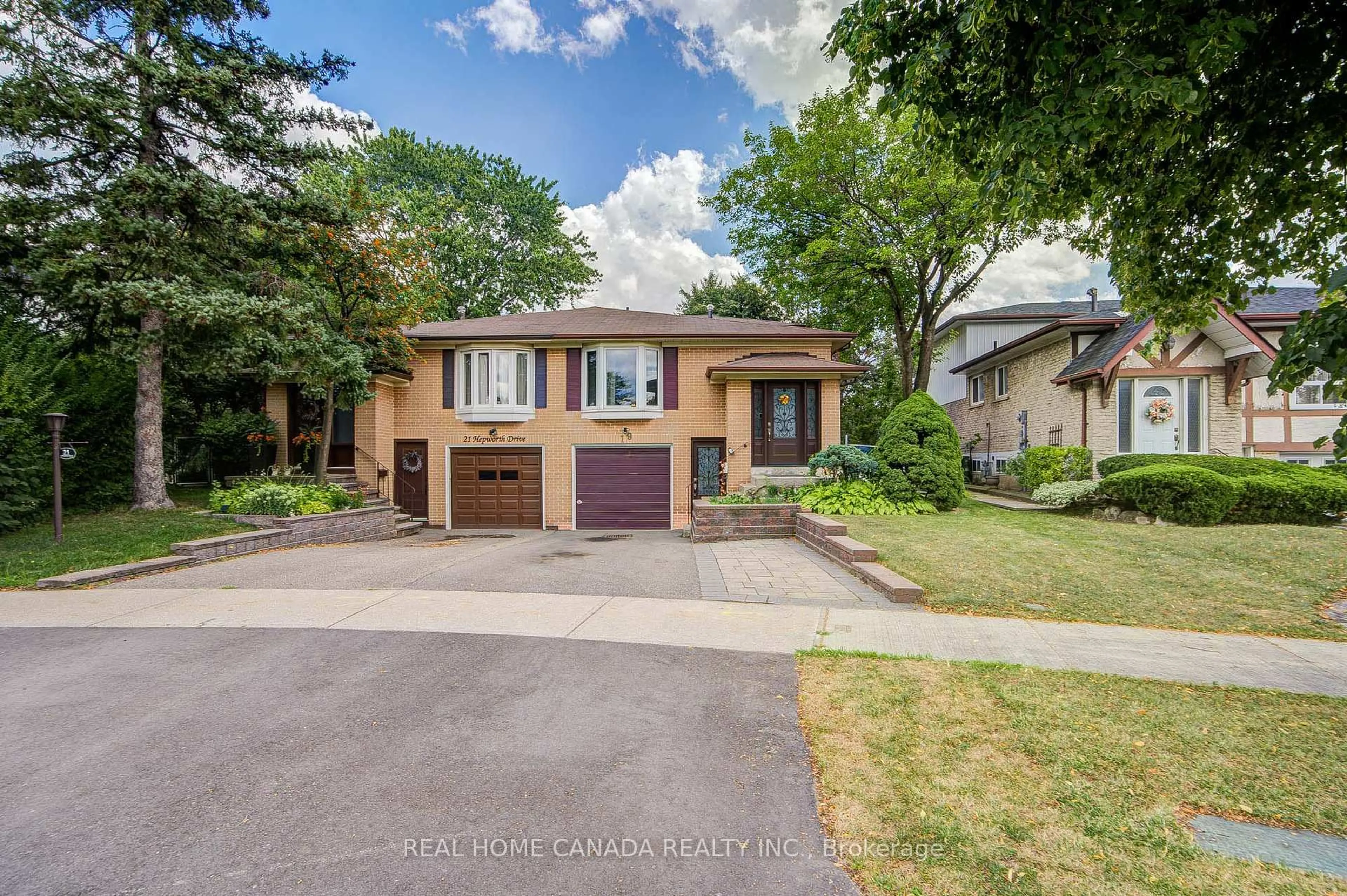 Home with brick exterior material, street for 19 Hepworth Dr, Toronto Ontario M9R 3W1