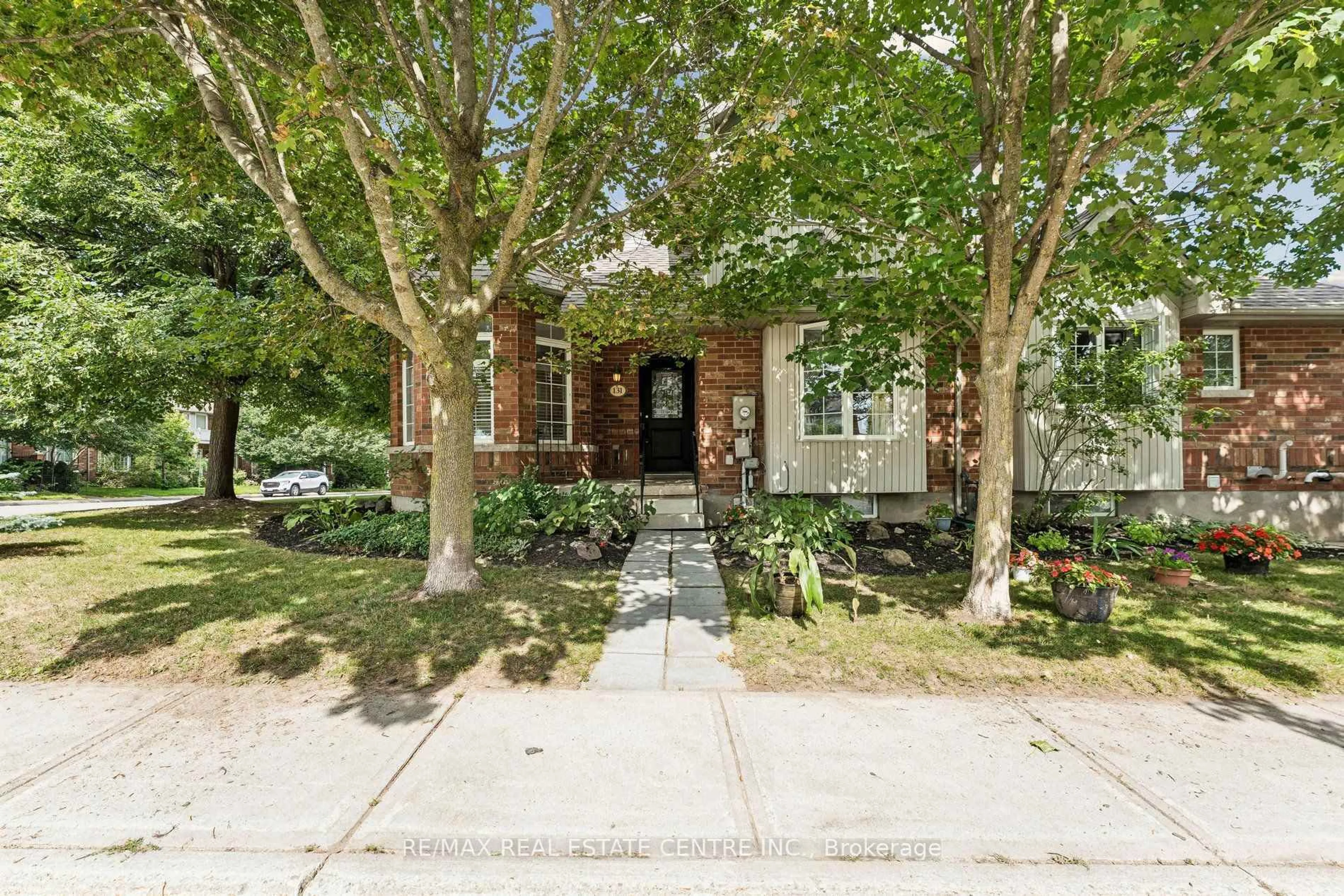 Home with brick exterior material, street for 131 Montgomery Blvd, Orangeville Ontario L9W 5C1