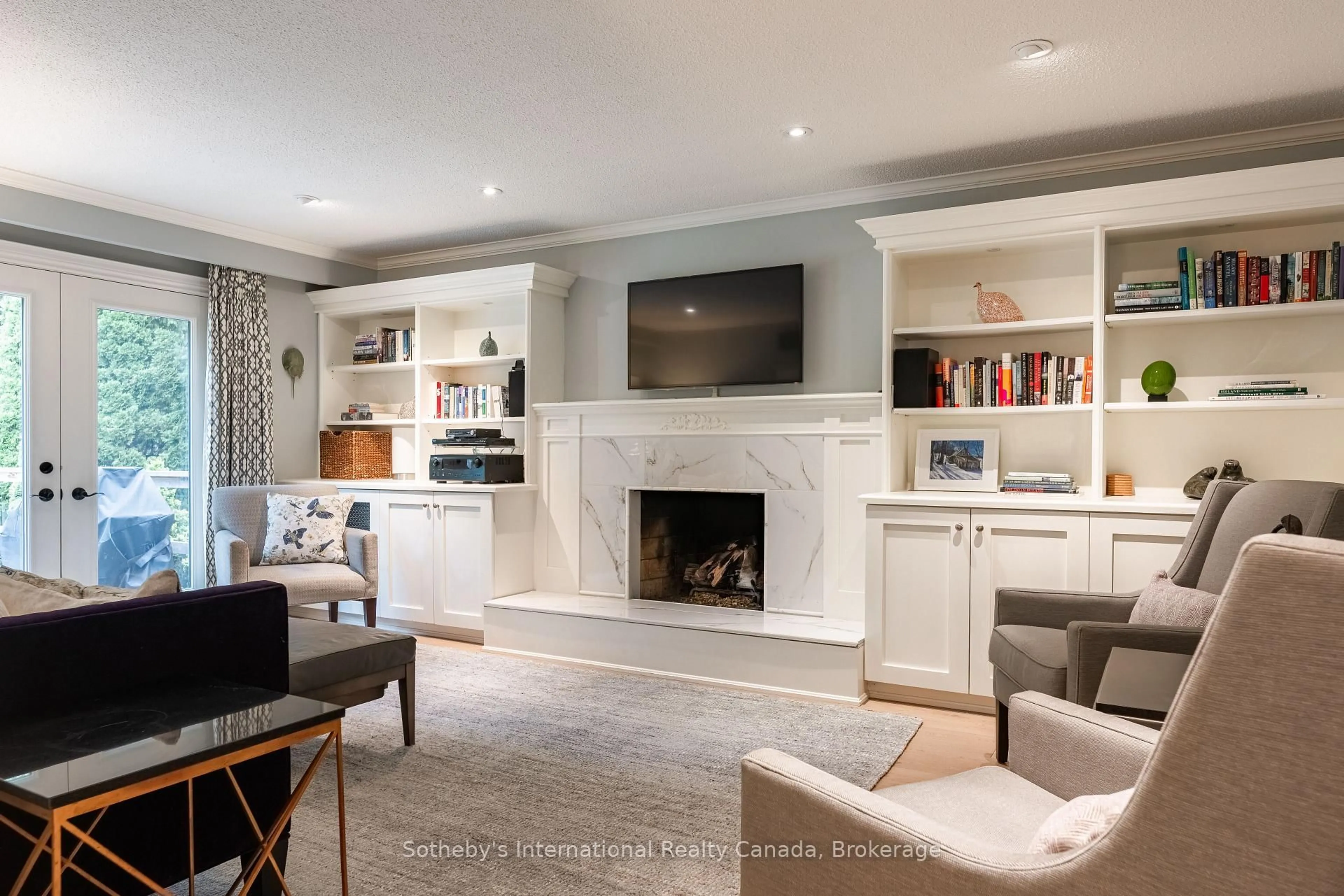 Living room with furniture, ceramic/tile floor for 2267 Cedarberry Crt, Oakville Ontario L6J 6E5