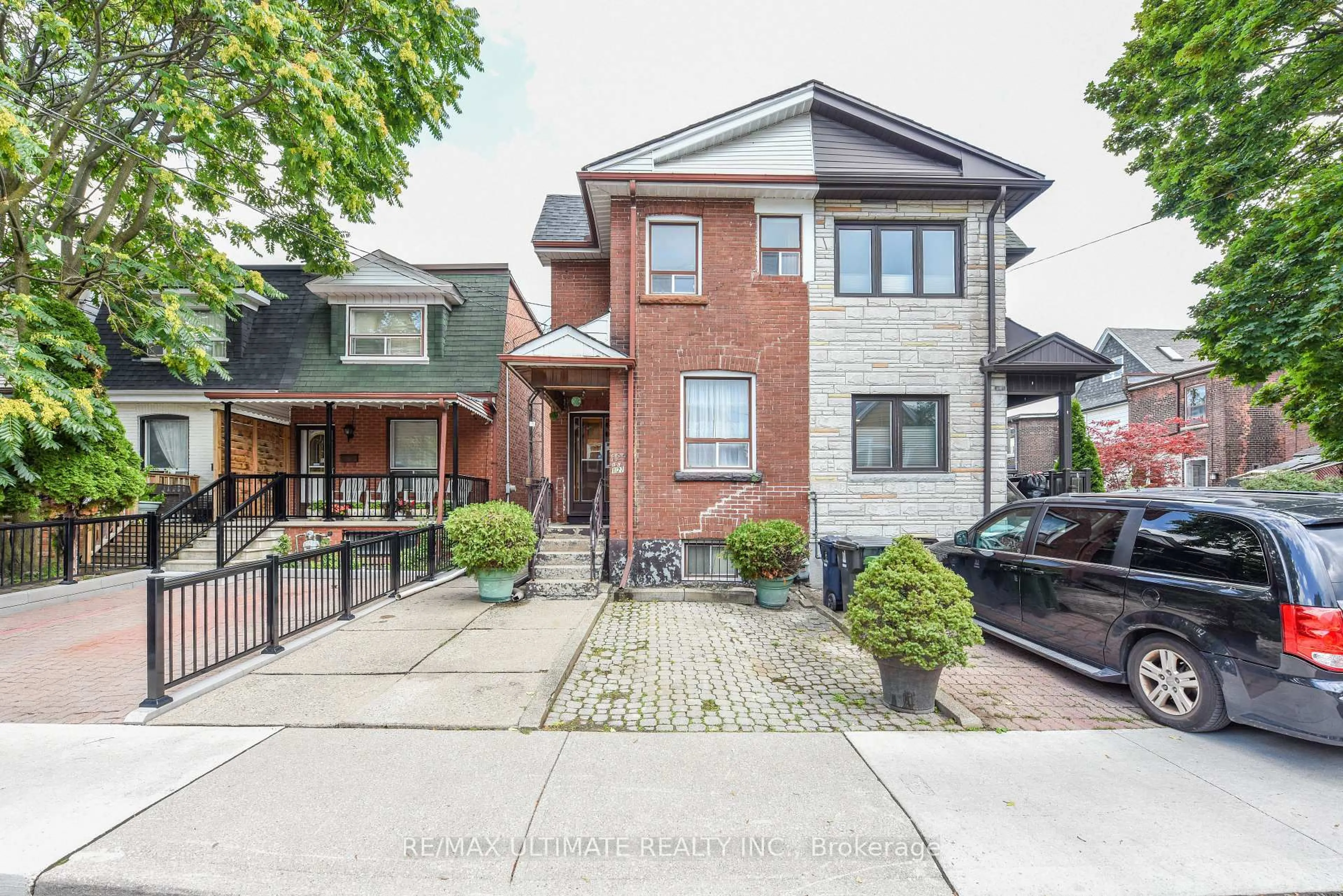 Home with brick exterior material, street for 127 Salem Ave, Toronto Ontario M6H 3C4