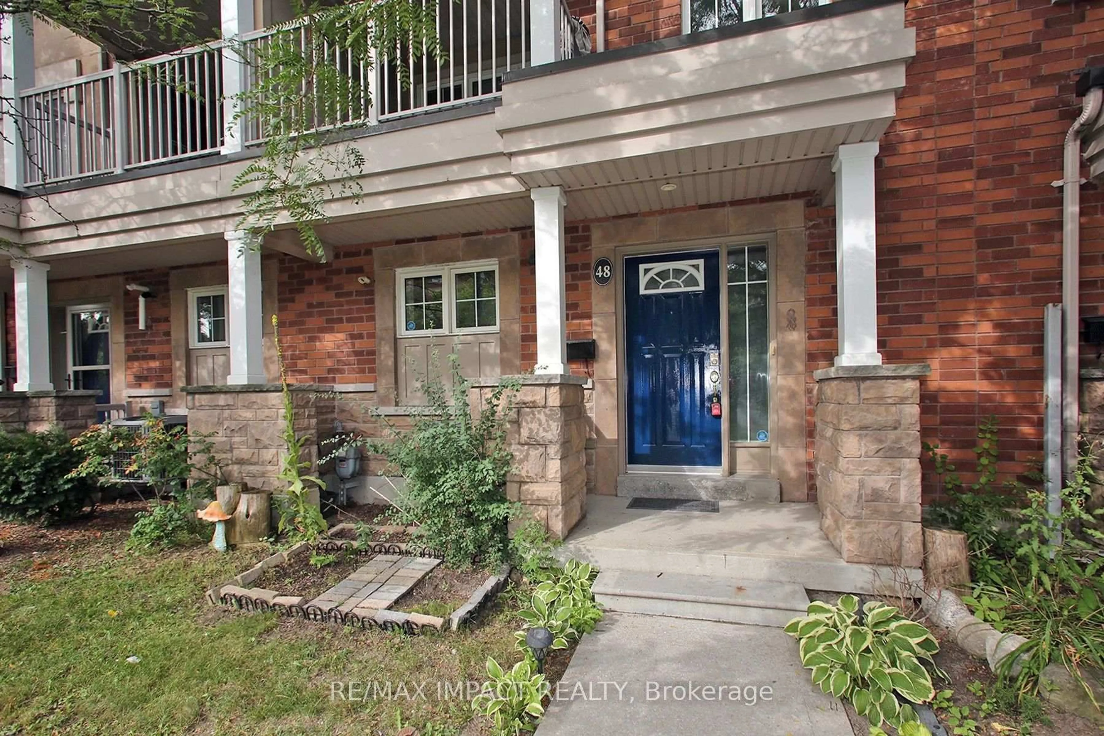 Home with brick exterior material, street for 375 Cook Rd #48, Toronto Ontario M3J 3T6