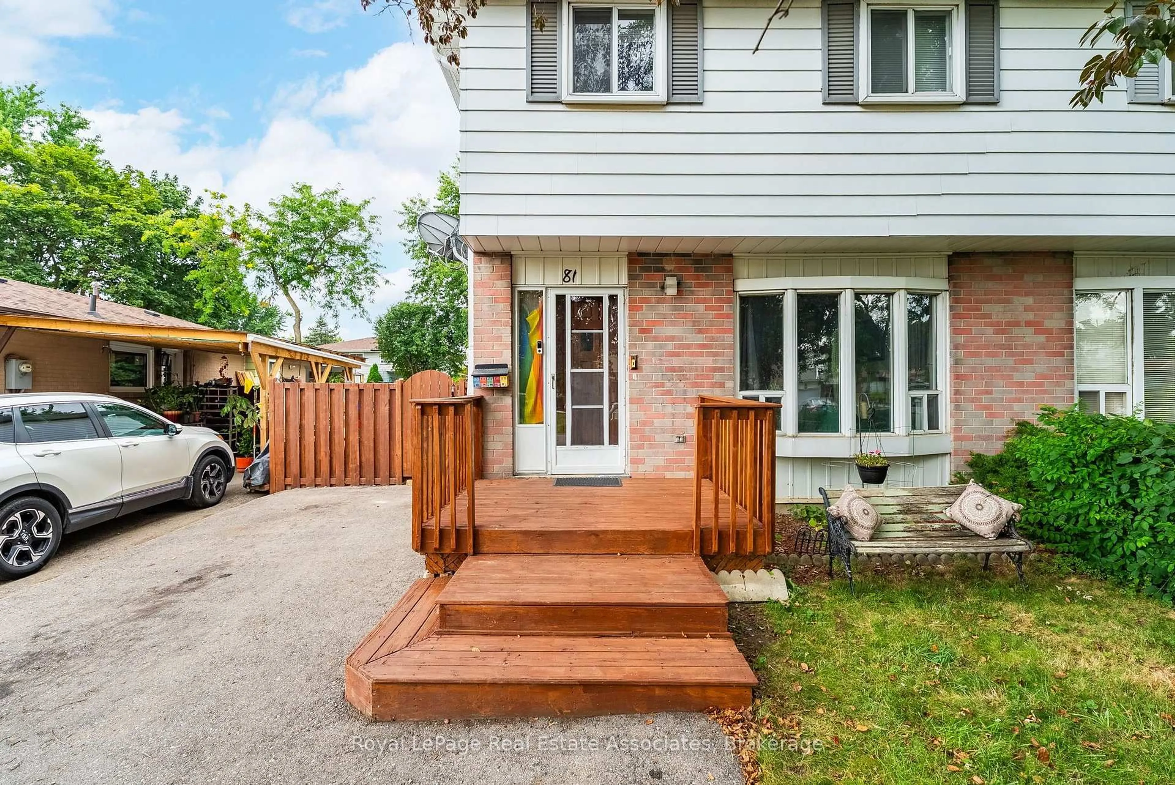 Home with brick exterior material, street for 81 Glenmore Cres, Brampton Ontario L6S 1H9