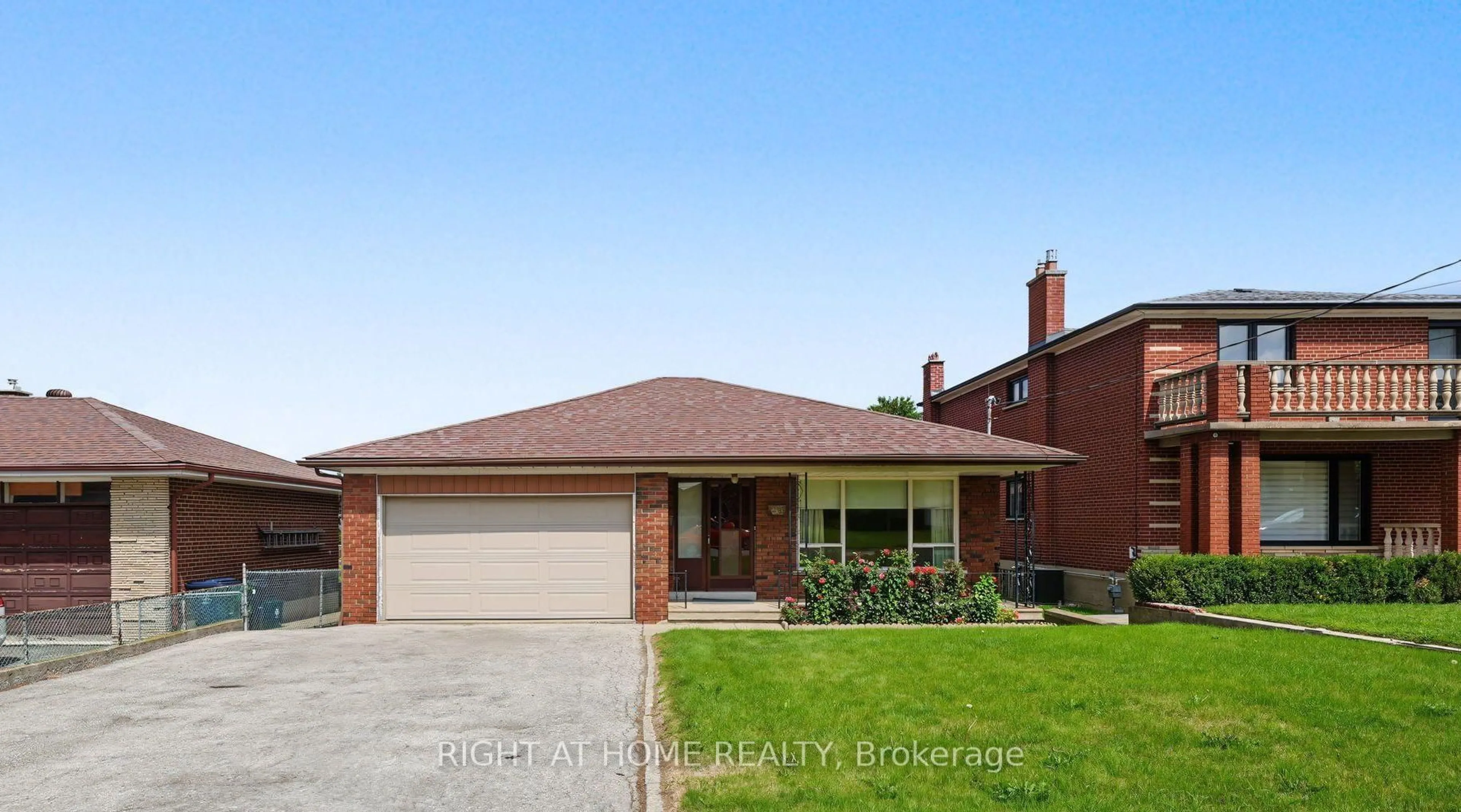 Home with brick exterior material, street for 84 Raven Rd, Toronto Ontario M6L 2A7