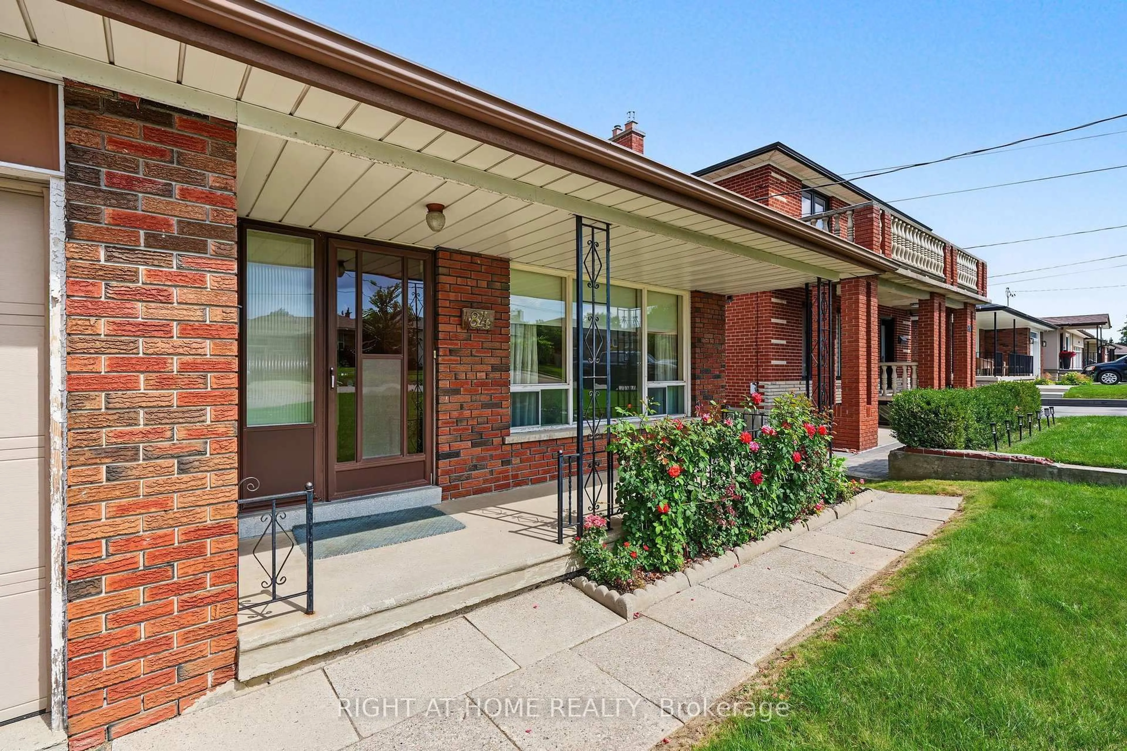 Home with brick exterior material, street for 84 Raven Rd, Toronto Ontario M6L 2A7