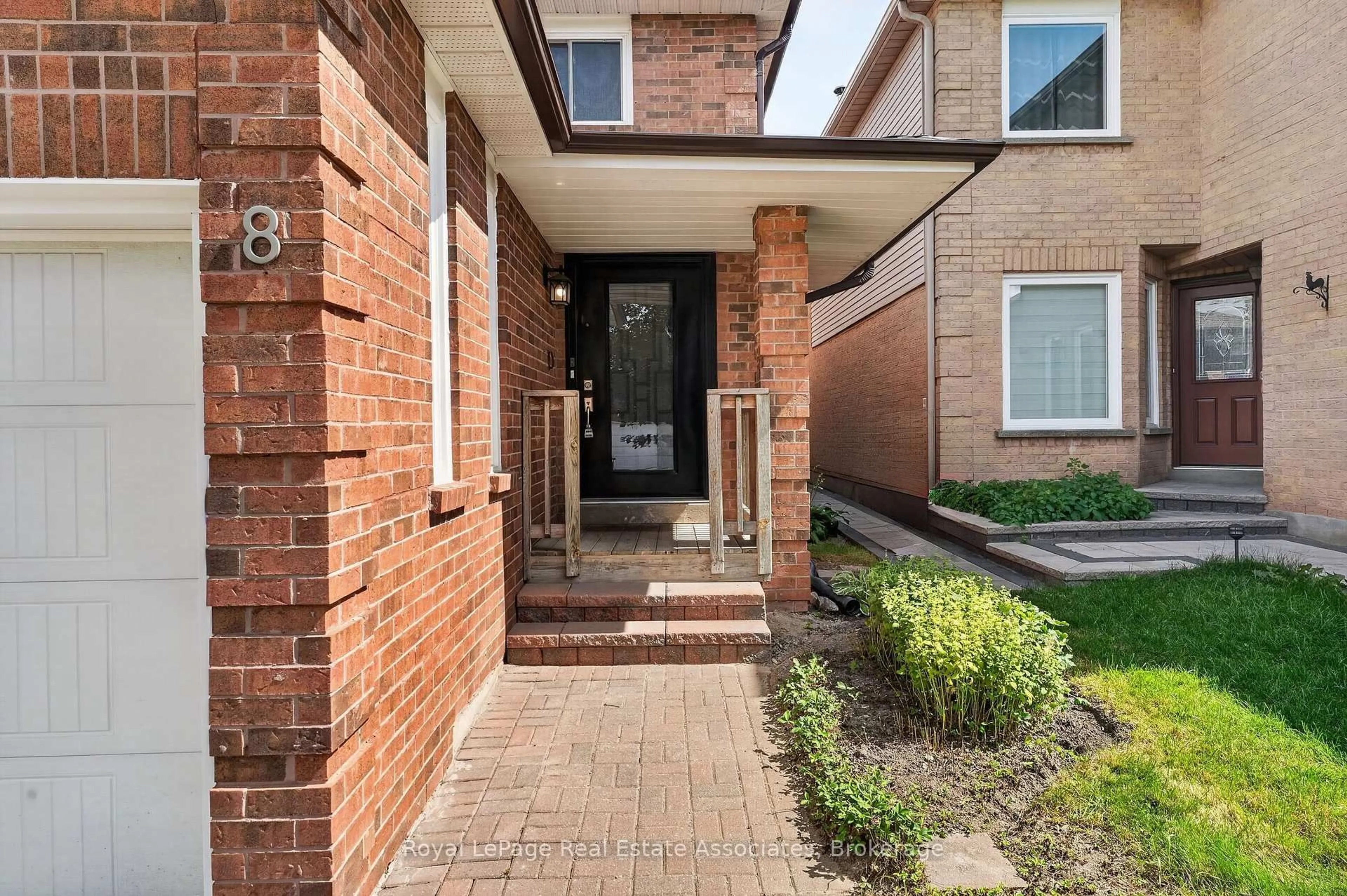 Home with brick exterior material, street for 8 Horsham St, Brampton Ontario L6X 3R5