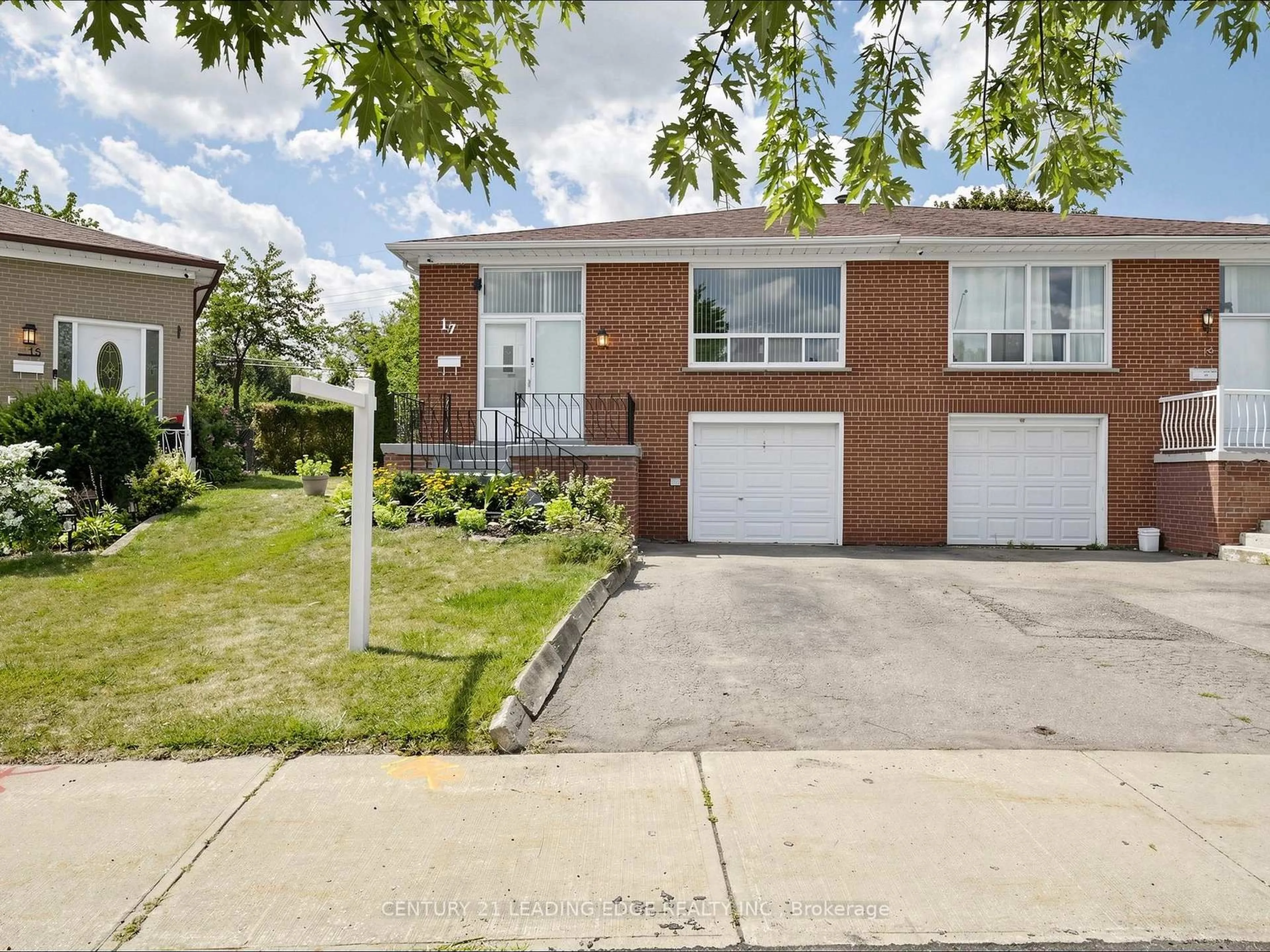 Home with brick exterior material, street for 17 Tinton Cres, Toronto Ontario M9V 2H9