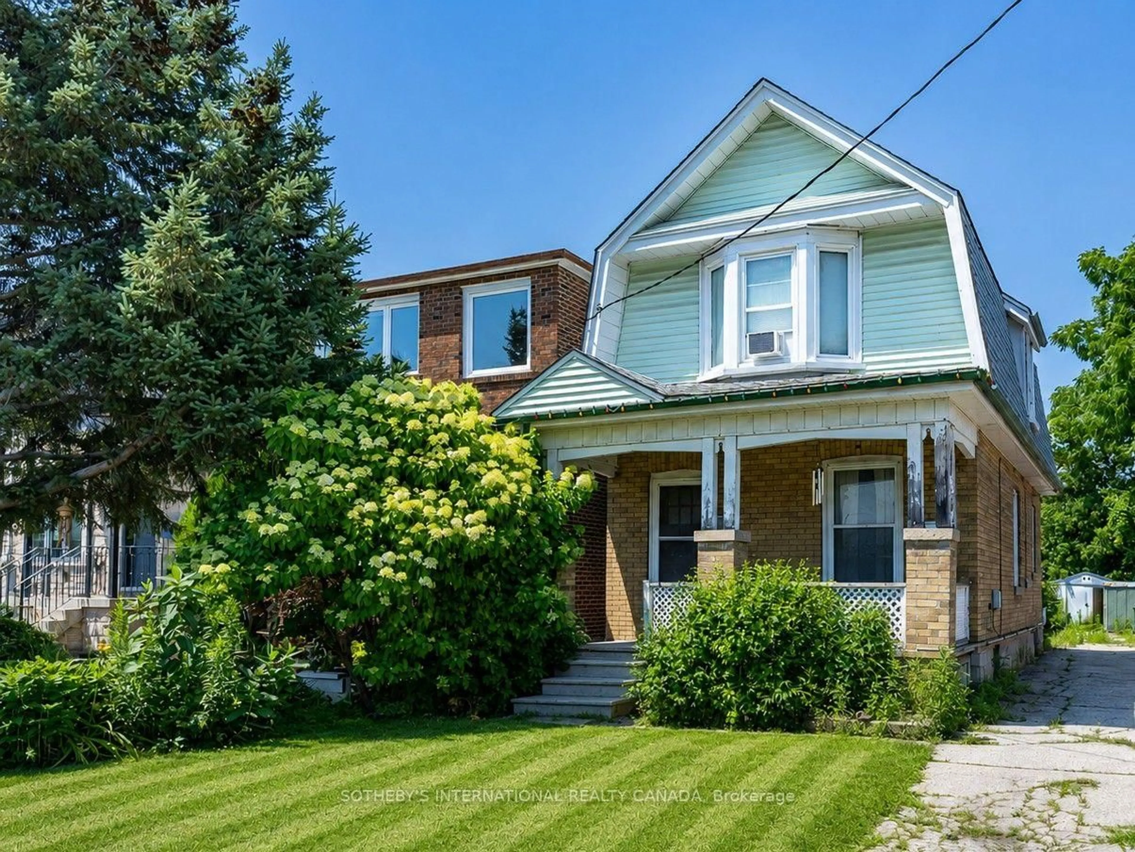Home with brick exterior material, street for 4 Marshall Blvd, Toronto Ontario M6N 2R7