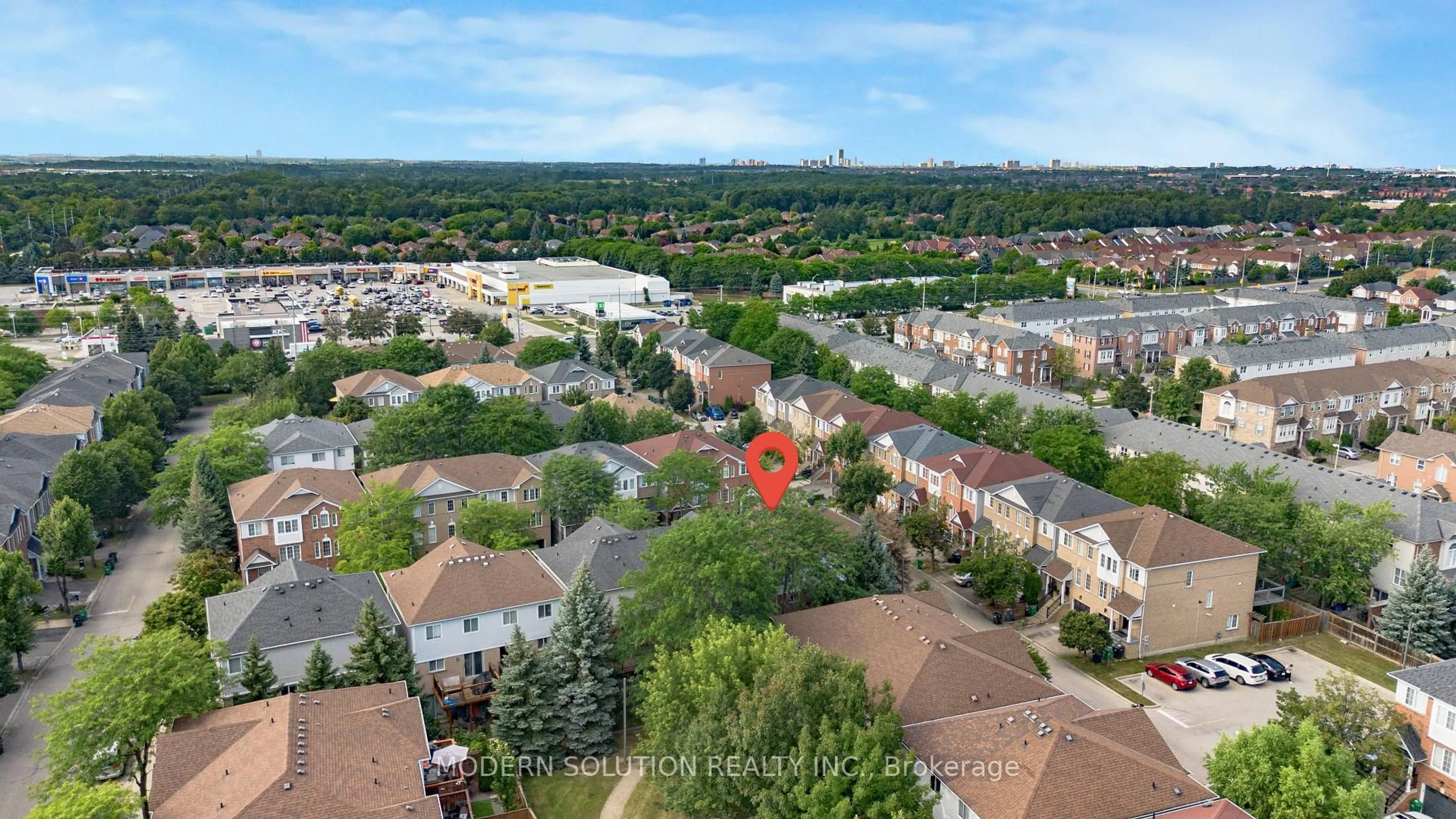 A pic from outside/outdoor area/front of a property/back of a property/a pic from drone, city buildings view from balcony for 1480 Britannia Rd #133, Mississauga Ontario L5V 2K4