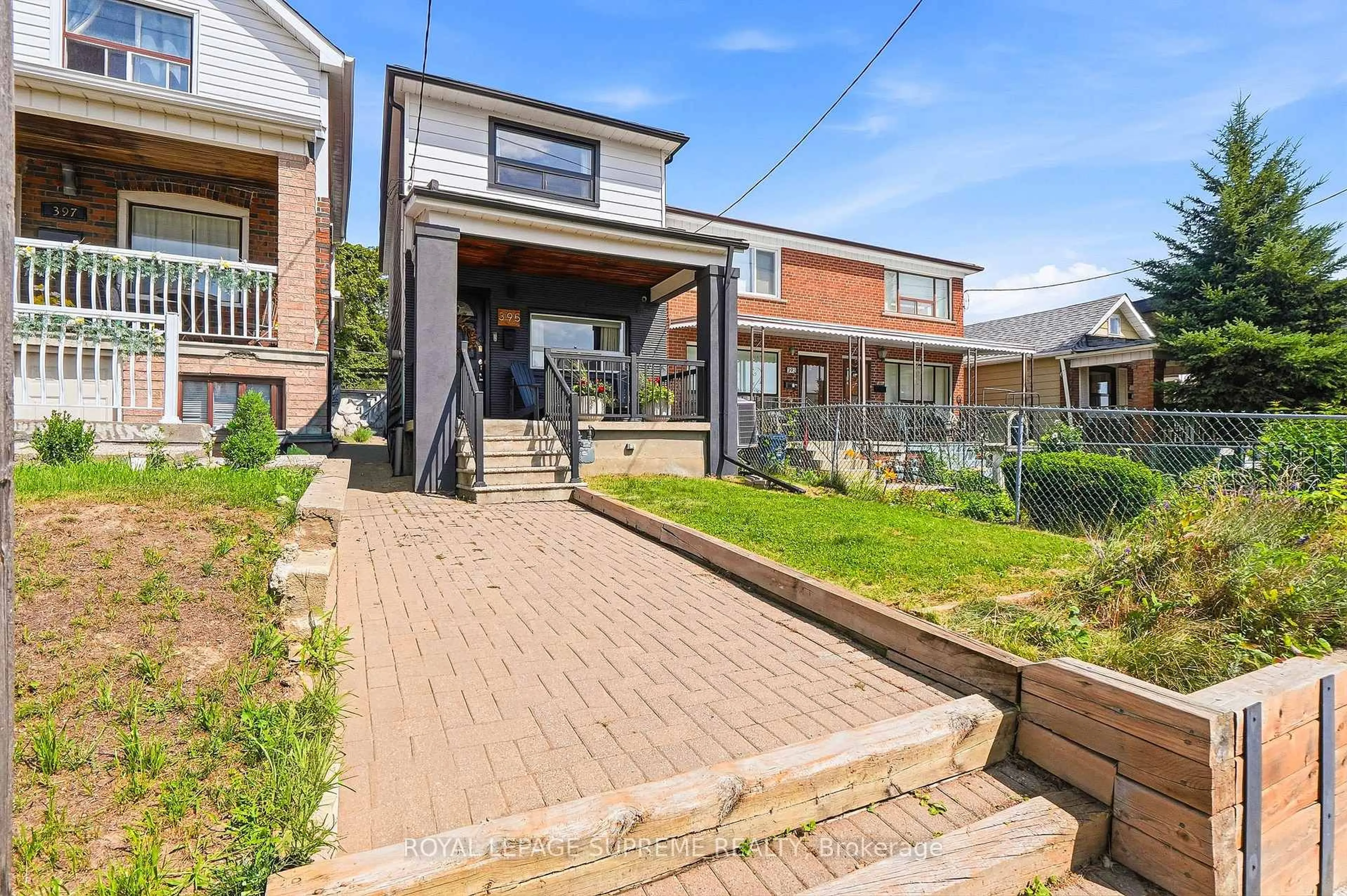 Home with brick exterior material, street for 395 McRoberts Ave, Toronto Ontario M6E 4R1