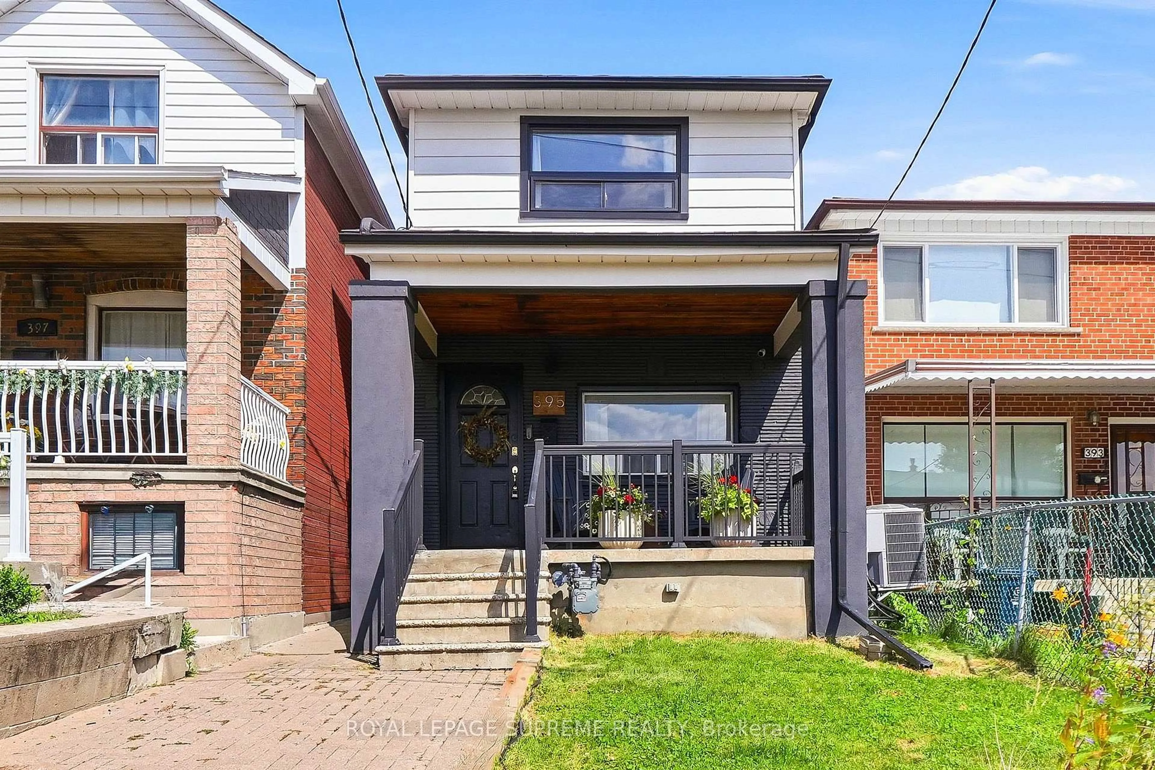 Home with brick exterior material, street for 395 McRoberts Ave, Toronto Ontario M6E 4R1