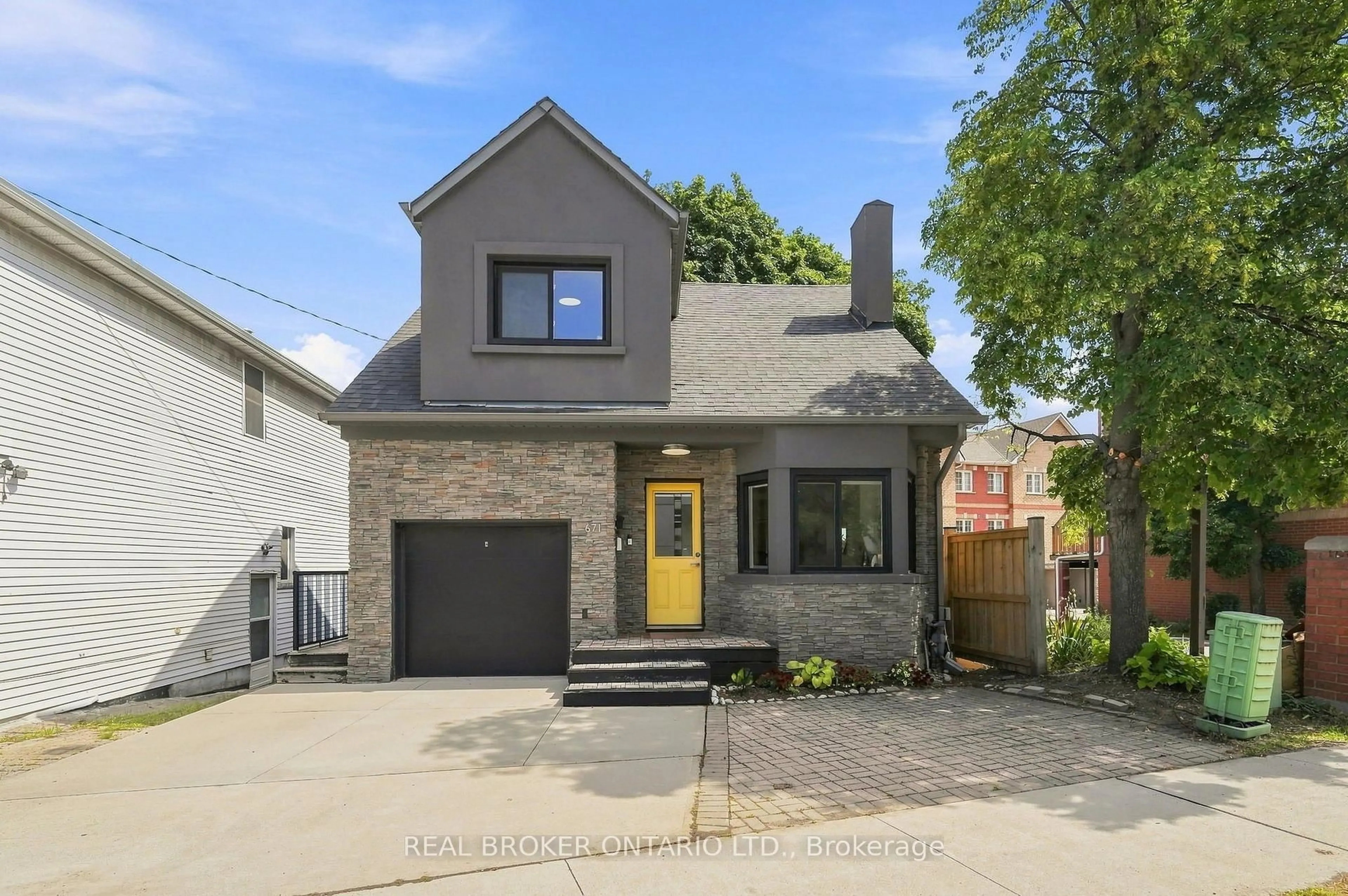 Home with brick exterior material, street for 671 Scarlett Rd, Toronto Ontario M9P 2T2