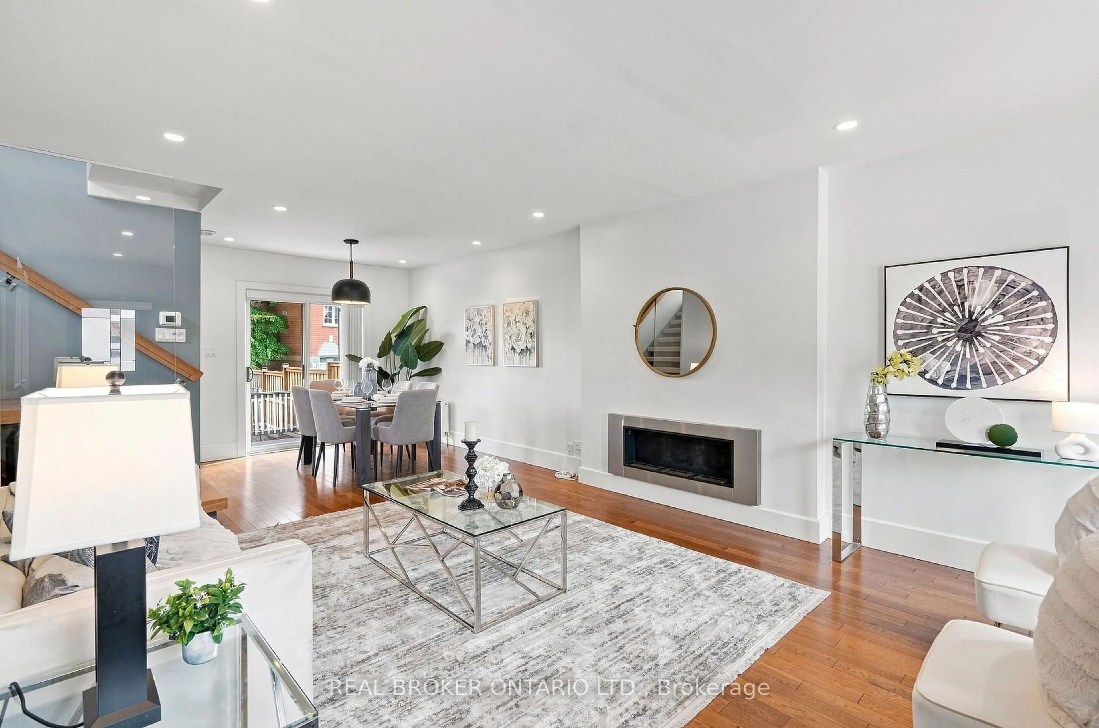 Living room with furniture, unknown for 671 Scarlett Rd, Toronto Ontario M9P 2T2